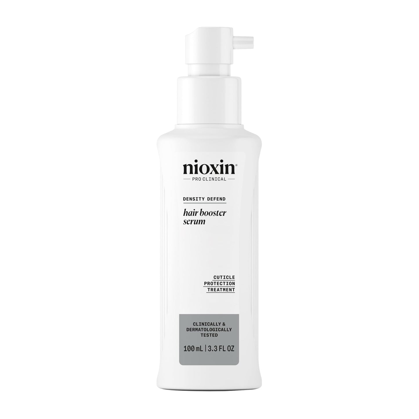 Nioxin Hair Booster Serum - Professionelle Leave In Haarpflege für sichtbar dünner werdendes Haar - mit Pfefferminzöl (100ml)