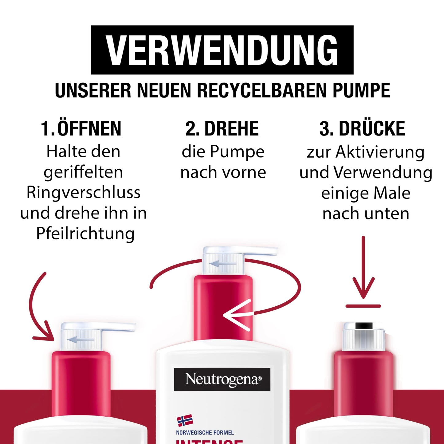 Neutrogena Intense Repair Reparierender CICA Bodybalsam, feuchtigkeitsspendende Bodylotion mit Glycerin & Centella Asiatica, nicht fettende Körperlotion für raue, sehr trockene Haut (250 ml)