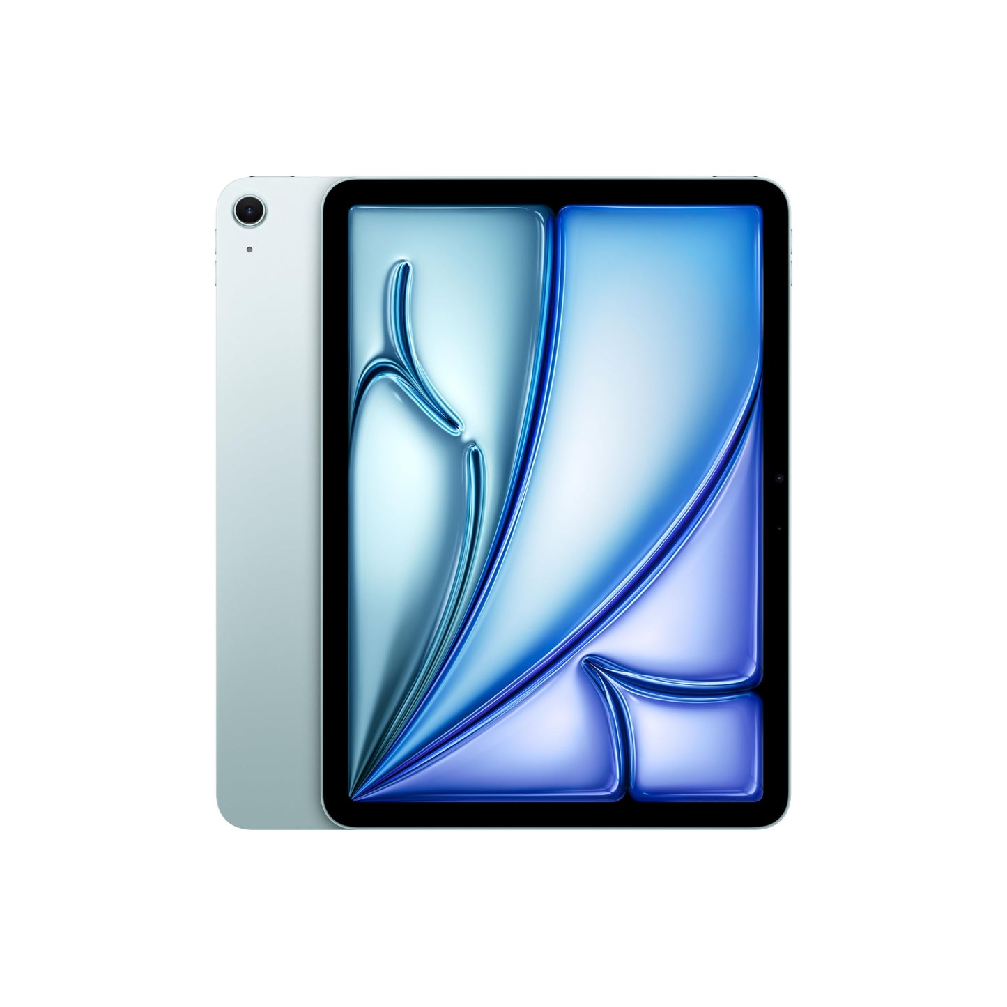 Apple 11" iPad Air (M2): Liquid Retina Display, 256 GB, 12 MP Querformat Frontkamera/12 MP Rückkamera, WLAN 6E, Touch ID, Batterie für den ganzen Tag – Blau