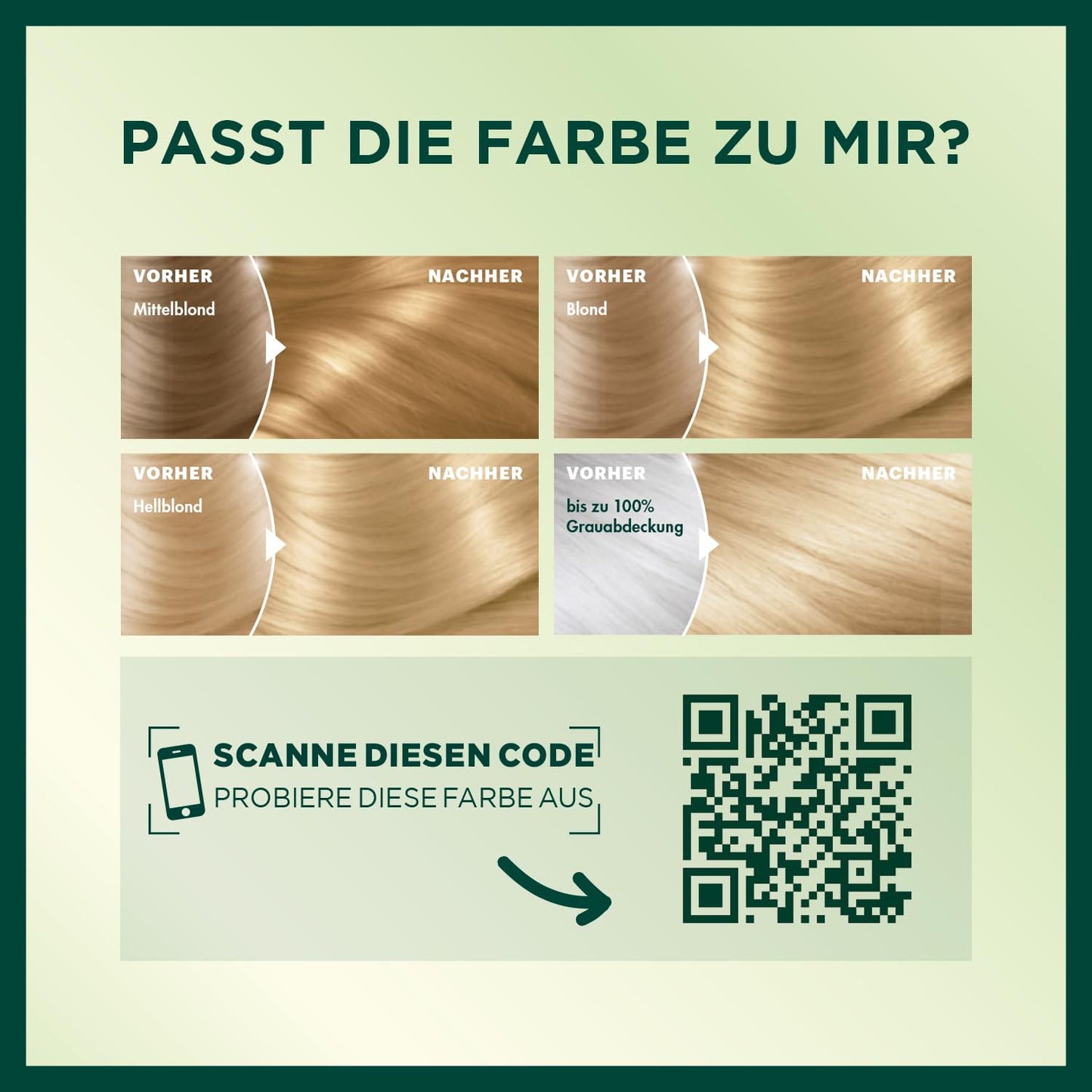 Garnier Nutrisse Dauerhafte Pflege-Haarfarbe mit nährenden Fruchtölen, Coloration mit 8 Wochen Halt, Ultra Crème Tönung, 9 Hellblond