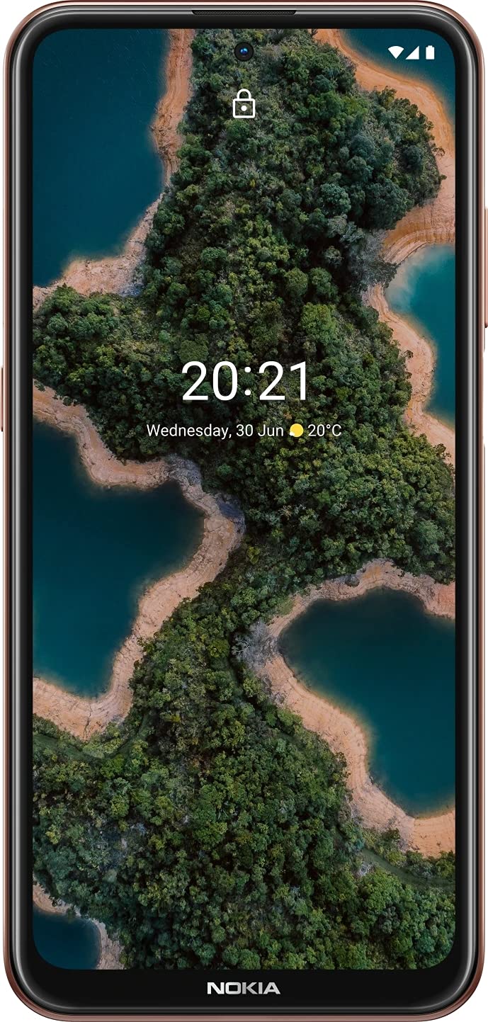 Nokia X20 5G Smartphone, Dual-SIM, RAM 8GB, ROM 128GB, 64MP Quad-Kamera von ZEISS, 6,67” Full HD+ Display, sicheres Android 11 mit 3 Jahre Herstellergarantie & Updates, Alurahmen - Midnight Sun