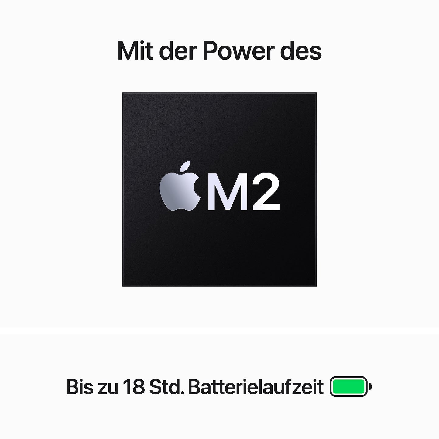 Apple 2023 MacBook Air Laptop mit M2 Chip: 15,3" Liquid Retina Display, 8GB RAM, 256 GB SSD Speicher, beleuchtete Tastatur, 1080p FaceTime HD Kamera. Funktioniert mit iPhone/iPad, Polarstern