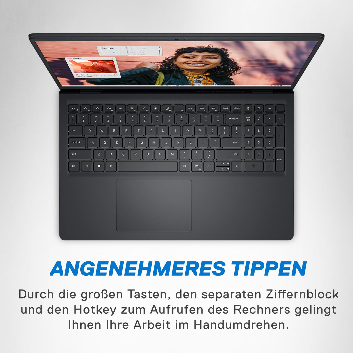 Dell Inspiron 15 3530 Laptop, 15.6 inch FHD (1920 x 1080) Display, 13th Generation Intel Core i5-1334U, Intel Iris Xe Graphics, 16 GB RAM, 512 GB, Windows 11 Home, Schwarz