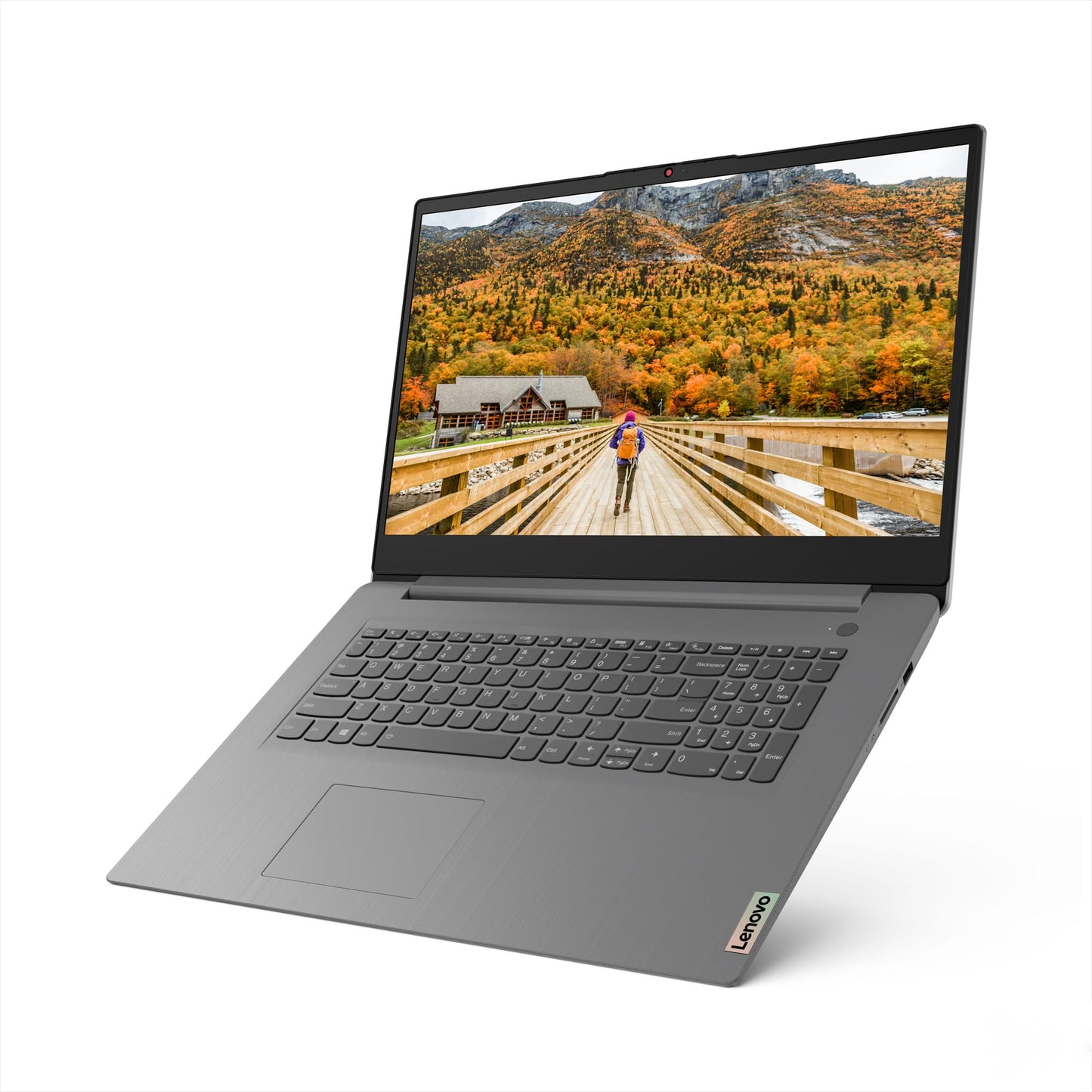 Lenovo IdeaPad 3 Laptop | 17,3" Full HD Display | AMD Ryzen 5 5500U | 8GB RAM | 512GB SSD | AMD Radeon Grafik | Win11 Home | QWERTZ | grau | 3 Monate Premium Care