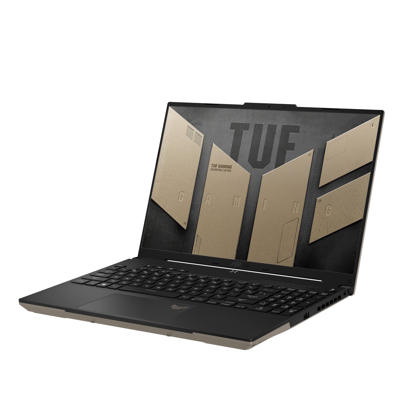 ASUS TUF Gaming Advantage A16 Laptop | 16" Full-HD 16:10 entspiegeltes IPS Display | AMD Ryzen 7 7435HS | 16 GB RAM | 512 GB SSD | AMD Radeon RX 7600S | Windows 11 | QWERTZ Tastatur | Sandstorm