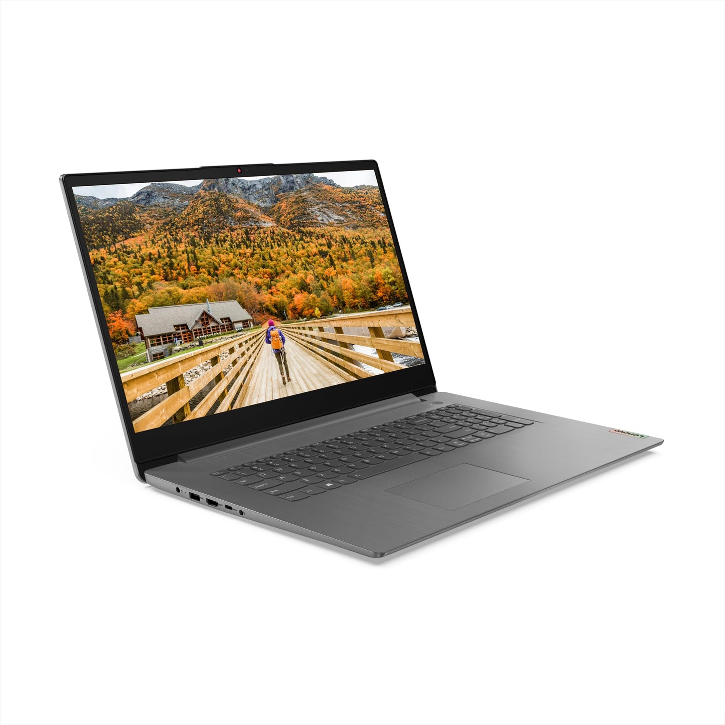 Lenovo IdeaPad 3 Laptop | 17,3" Full HD Display | AMD Ryzen 5 5500U | 8GB RAM | 512GB SSD | AMD Radeon Grafik | Win11 Home | QWERTZ | grau | 3 Monate Premium Care