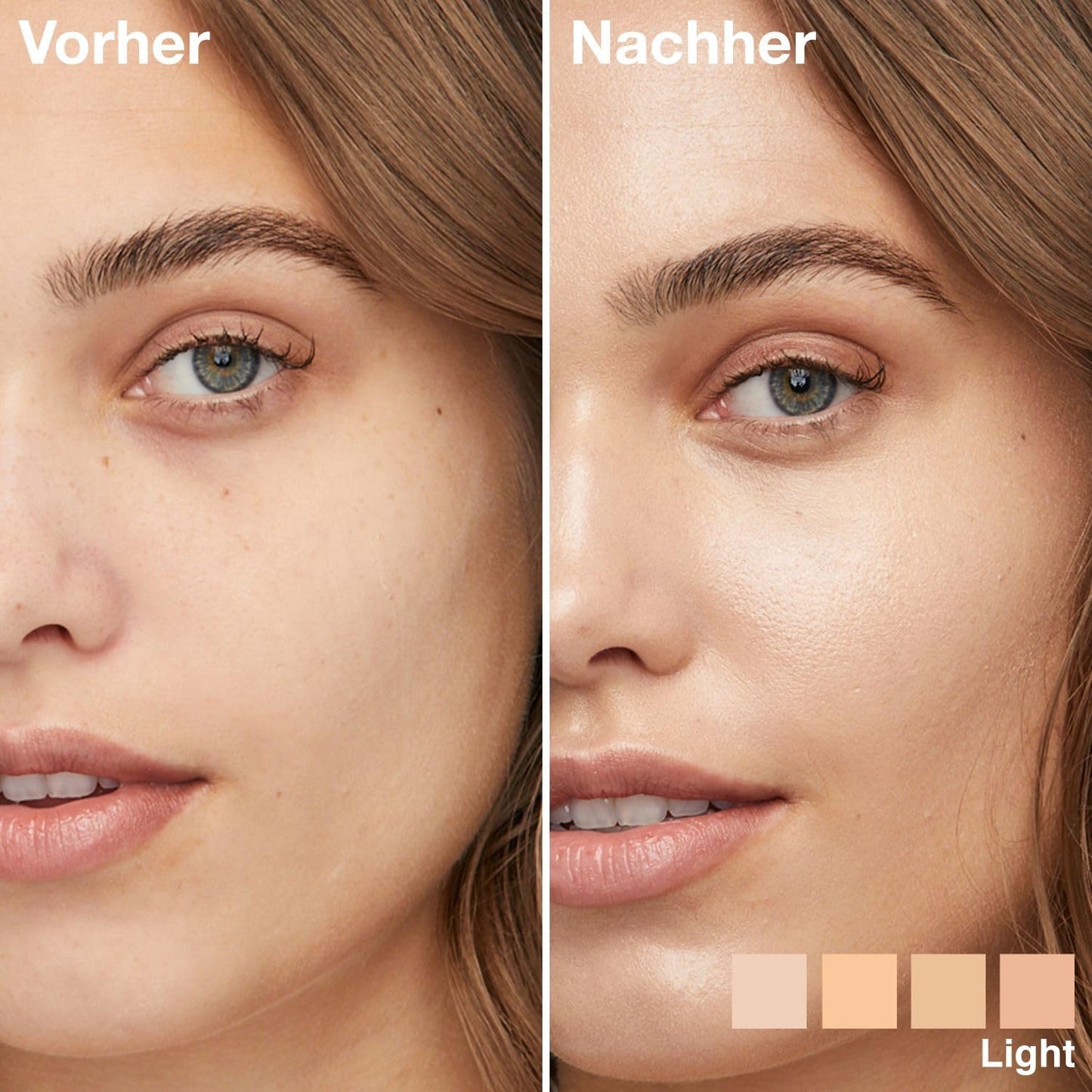 Maybelline New York 4-in-1 Make Up mit Concealer, BB Cream, Highlighter und Primer, für einen perfekten Teint, Foundation mit leichter Deckkraft, Instant Perfector Glow, Nr. 01 Light, 20 ml