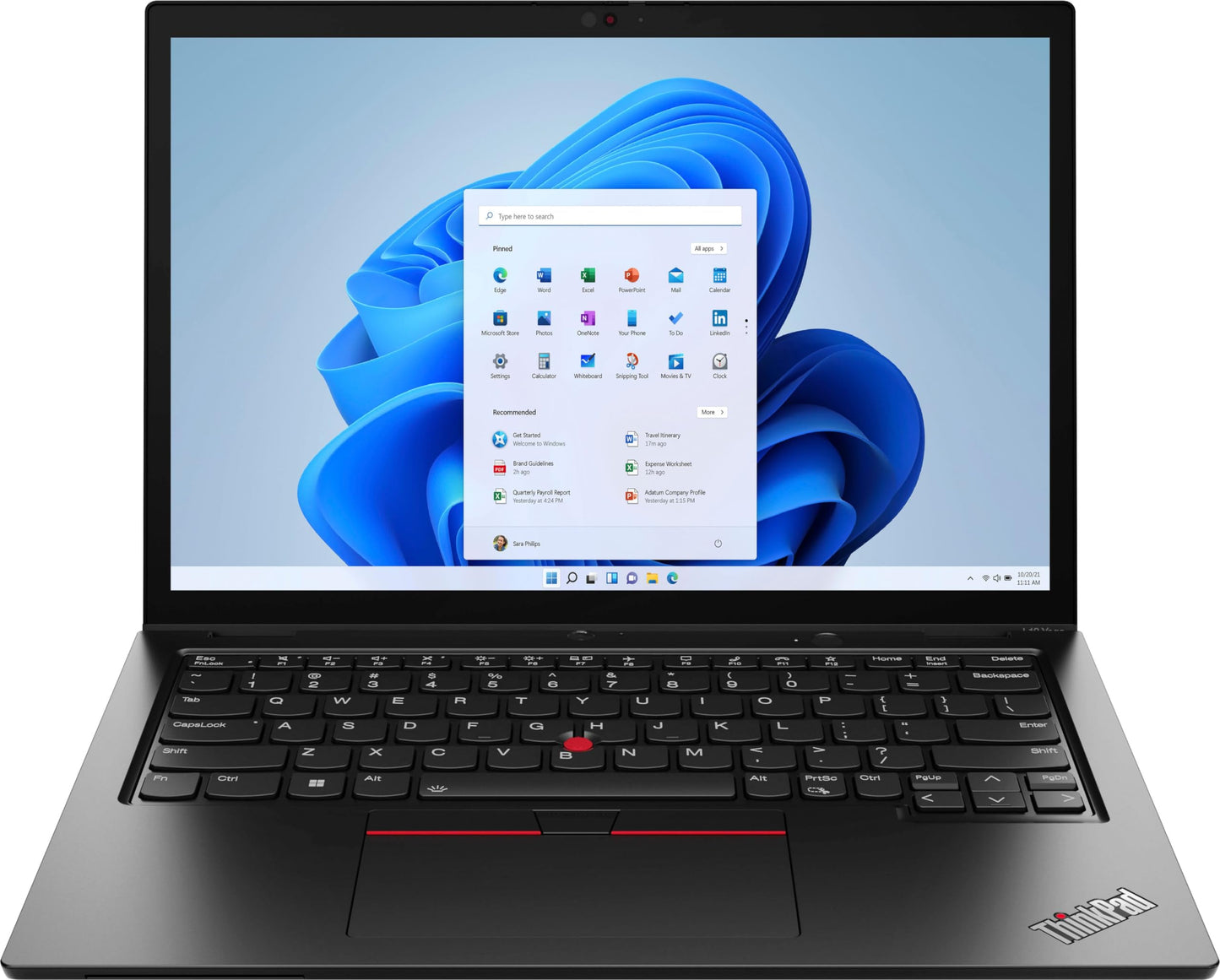 Lenovo ThinkPad L13 Yoga Gen 1 Touchscreen 2 in 1 Laptop, 13,3 Zoll FHD(1920 x 1080), Intel Core i5-10310U, 16GB RAM, 512GB SSD, Stylus Pen, US-Tastatur, Windows 10 Pro (Generalüberholt)