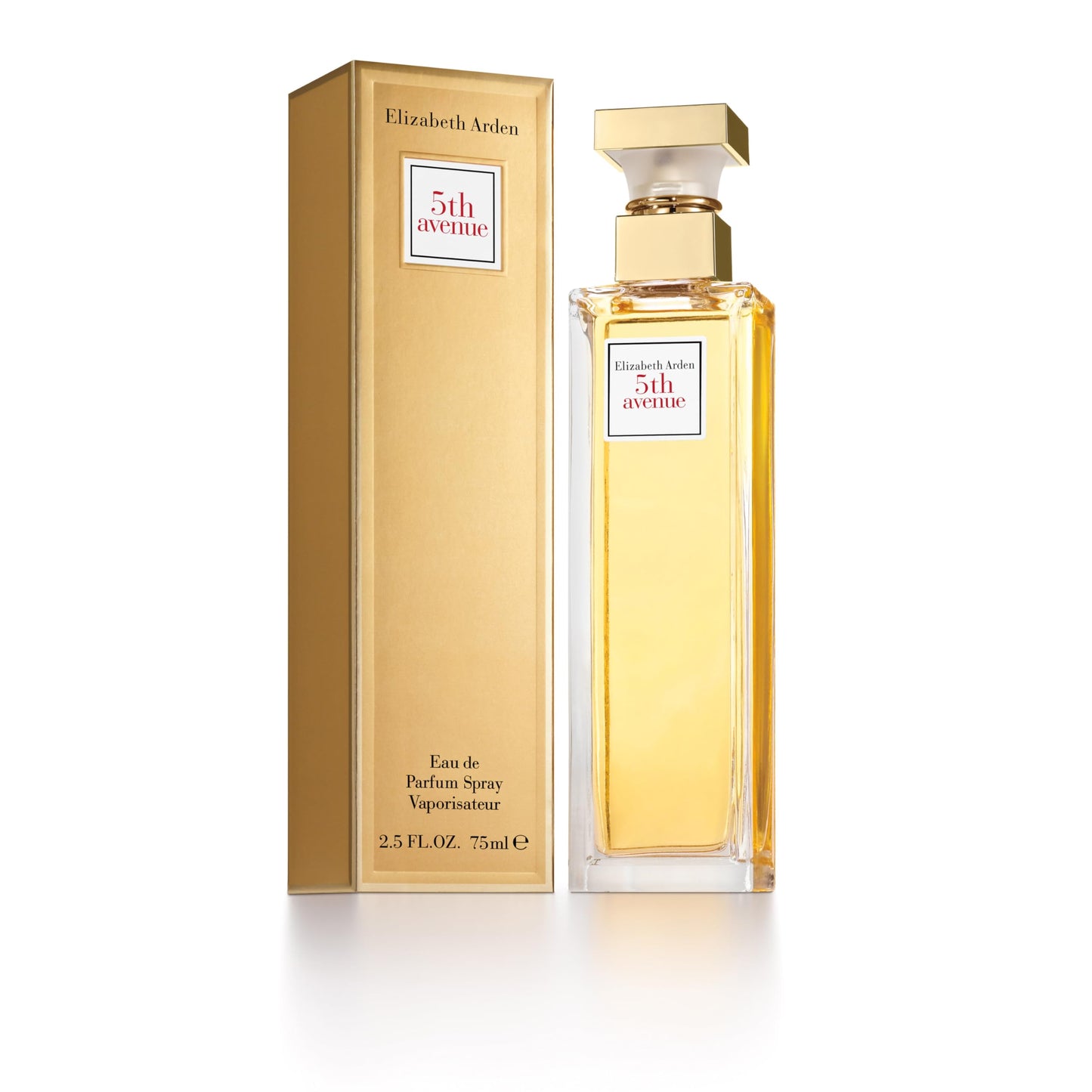 Elizabeth Arden - 5th Avenue, Eau de Parfüm, Parfümspray für Damen, elegant und luxuriös mit blumigen Noten von rosa Magnolie, Veilchen und Bernstein, frisches und leichtes Aroma - 75 ml