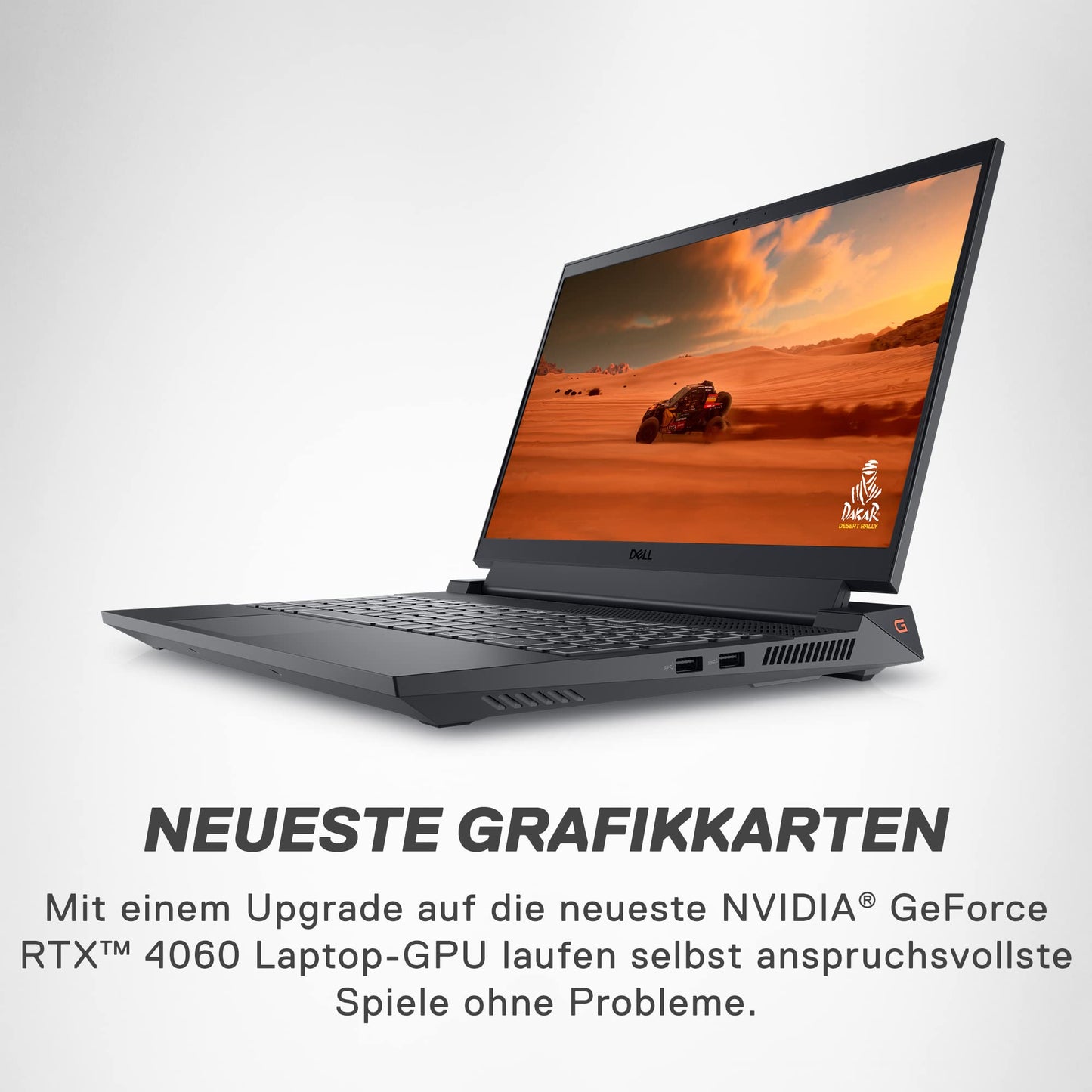 Dell G15 5530 Gaming Laptop | 15.6'' FHD 165Hz 3ms Display | Intel Core i7-13650HX | 16 GB RAM | 512 GB SSD | NVIDIA GeForce RTX 4060 | Windows 11 | QWERTZ