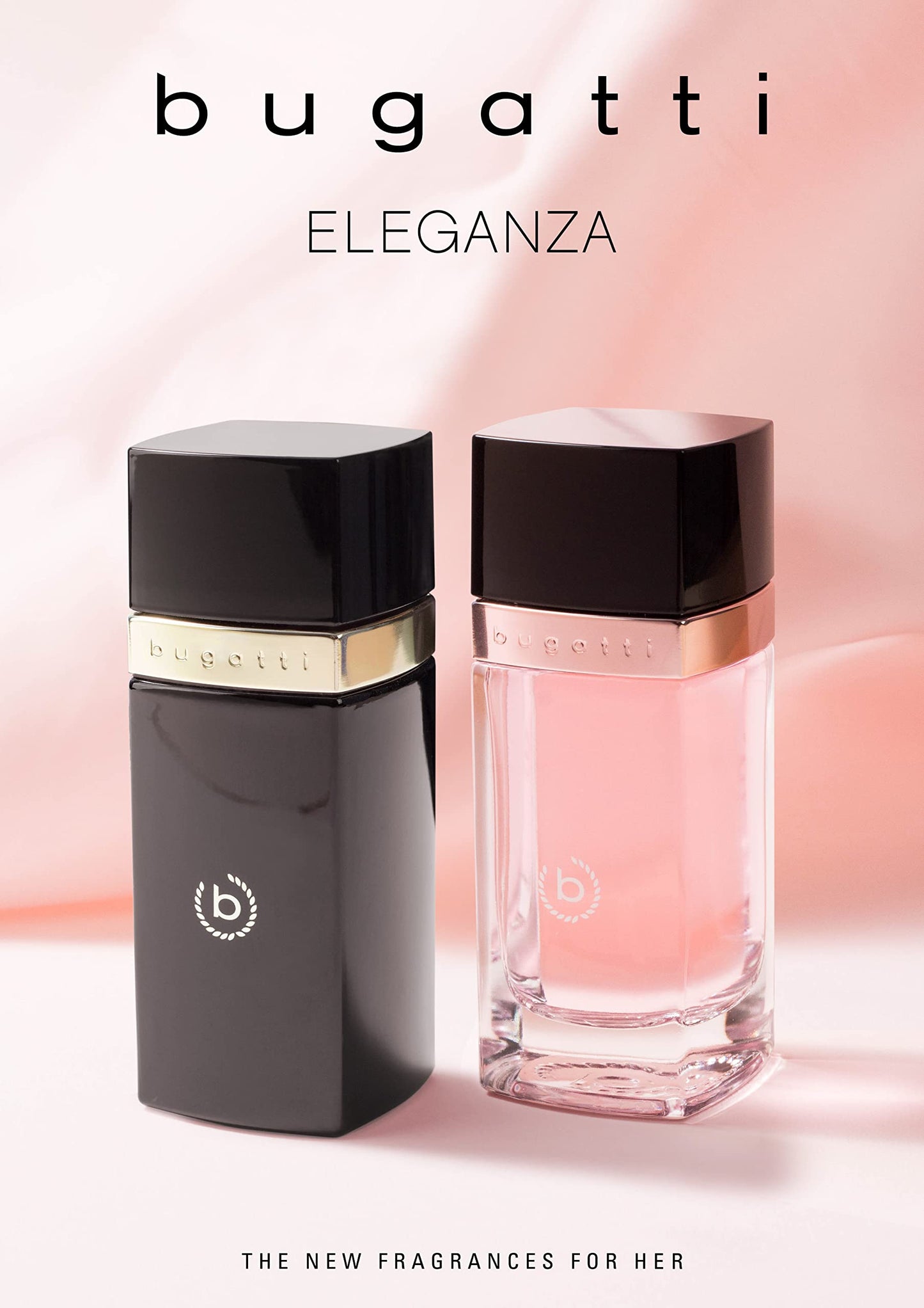 bugatti Parfüm Damen ELEGANZA EdP 60ml I Sinnliches Eau de Parfum Damen für jedes Alter und für jeden Anlass I Elegante Kombination aus Erdbeere, Cassis, Iris & Vanille I Fruchtig, pudrig & warm