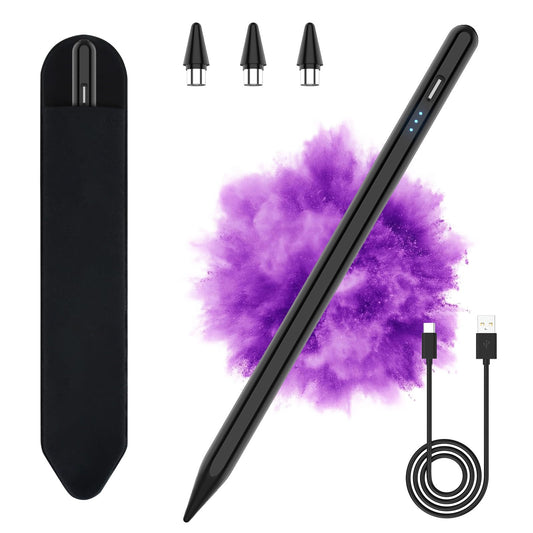 Tablet Stift für Android Stylus Pen für Samsung/Huawei/Lenovo/Vivo/Mi Tablets & Handys, Universal Stift mit Hoher Präzision und Neigungs Empfindlichkeit(Schwarz)