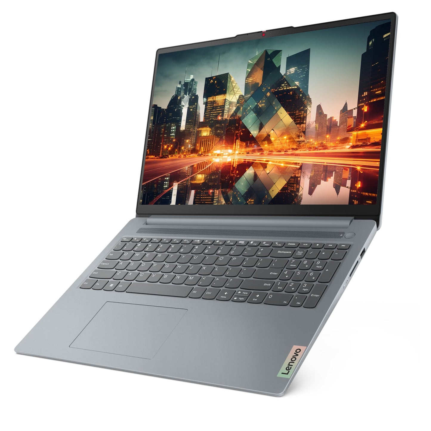 Lenovo IdeaPad Slim 3 Business Laptop, AMD Ryzen 7 7730U, 16 GB DDR4 RAM, 1 TB PCIe SSD, 16" WUXGA Anti-Glare Display, AMD Radeon Grafikkarte, QWERTZ Tastatur, Windows 11 Pro, Office 2021, Grau