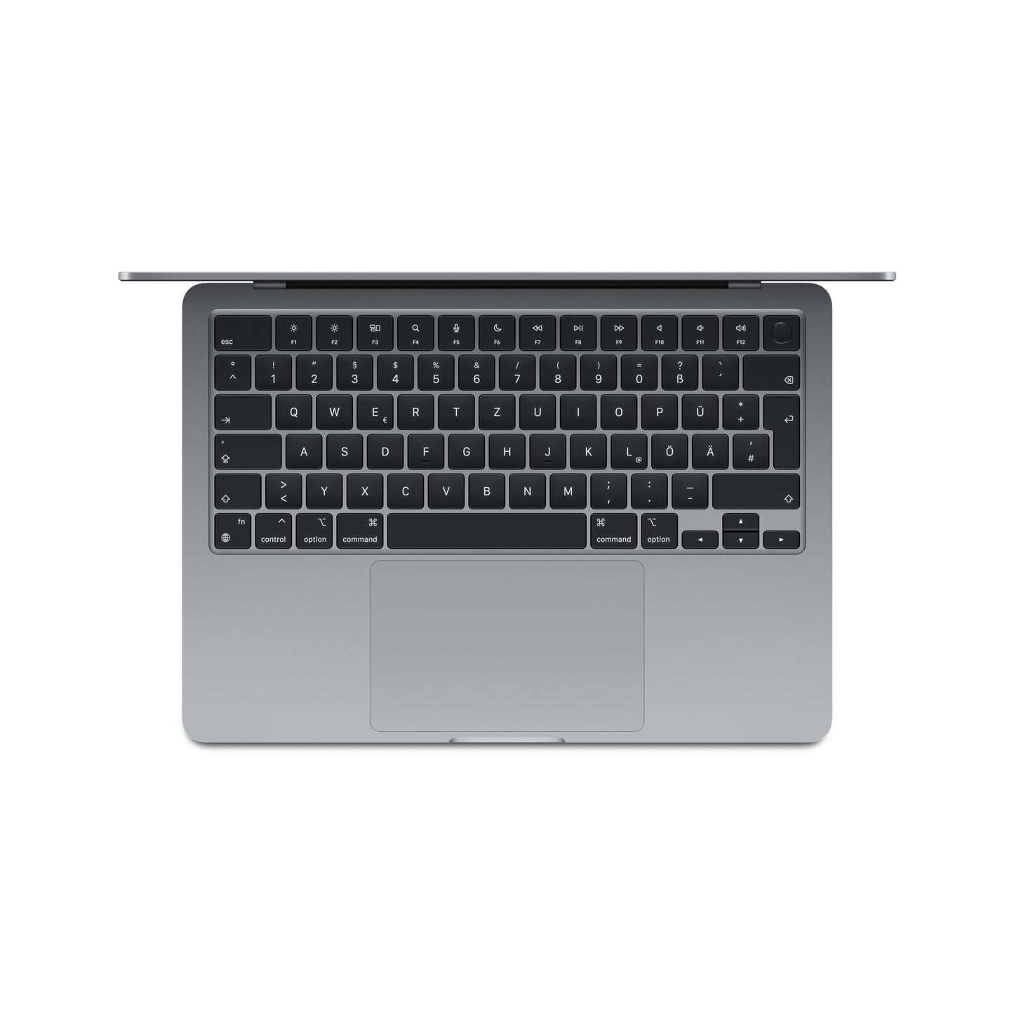 Apple 2024 13" MacBook Air Laptop mit M3 Chip: 13,6" Liquid Retina Display, 16 GB gemeinsamer Arbeitsspeicher, 512 GB SSD Speicher, beleuchtete Tastatur, 1080p FaceTime HD Kamera, Space Grau