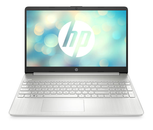 HP Laptop 15,6 Zoll FHD Display, AMD Ryzen 5-5500U, 16GB DDR4 RAM, 512GB SSD, AMD Radeon Grafik, QWERTZ Tastatur, Windows 11, Silber