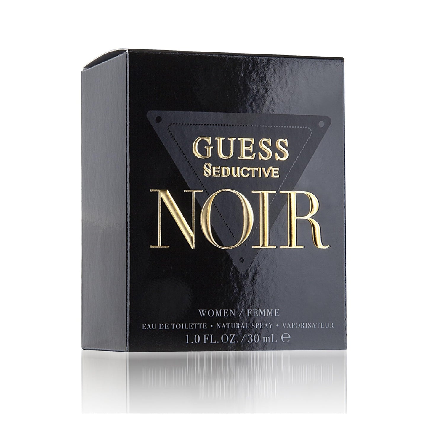 GUESS Seductive Noir, Eau de Toilette für Damen, Ambriert-Blumig, Sinnlicher Duft, Lang Anhaltend, 30 ml