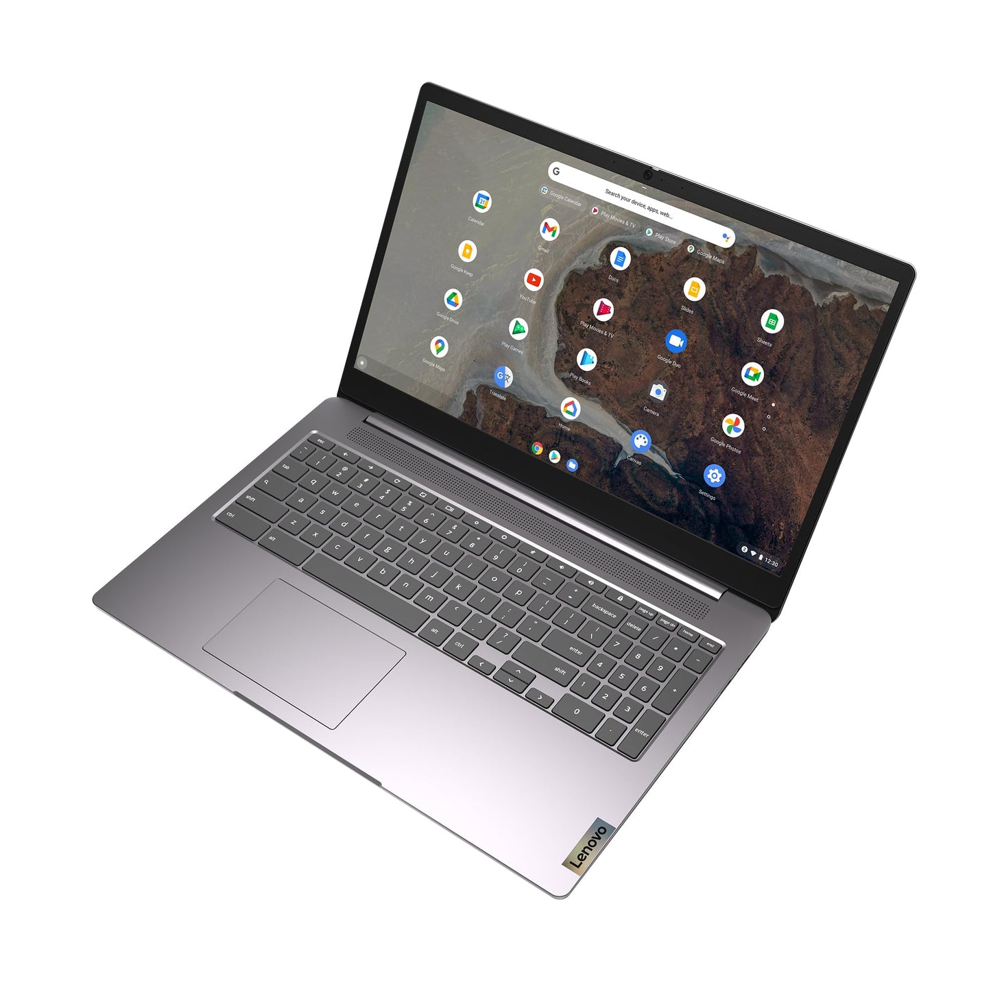 Lenovo Chromebook IdeaPad 3i | 15,6" Full HD Touch Display | Intel Celeron N4500 | 8GB RAM | 128GB SSD | Intel UHD Grafik | Chrome OS | QWERTZ | grau | 3 Monate Premium Care