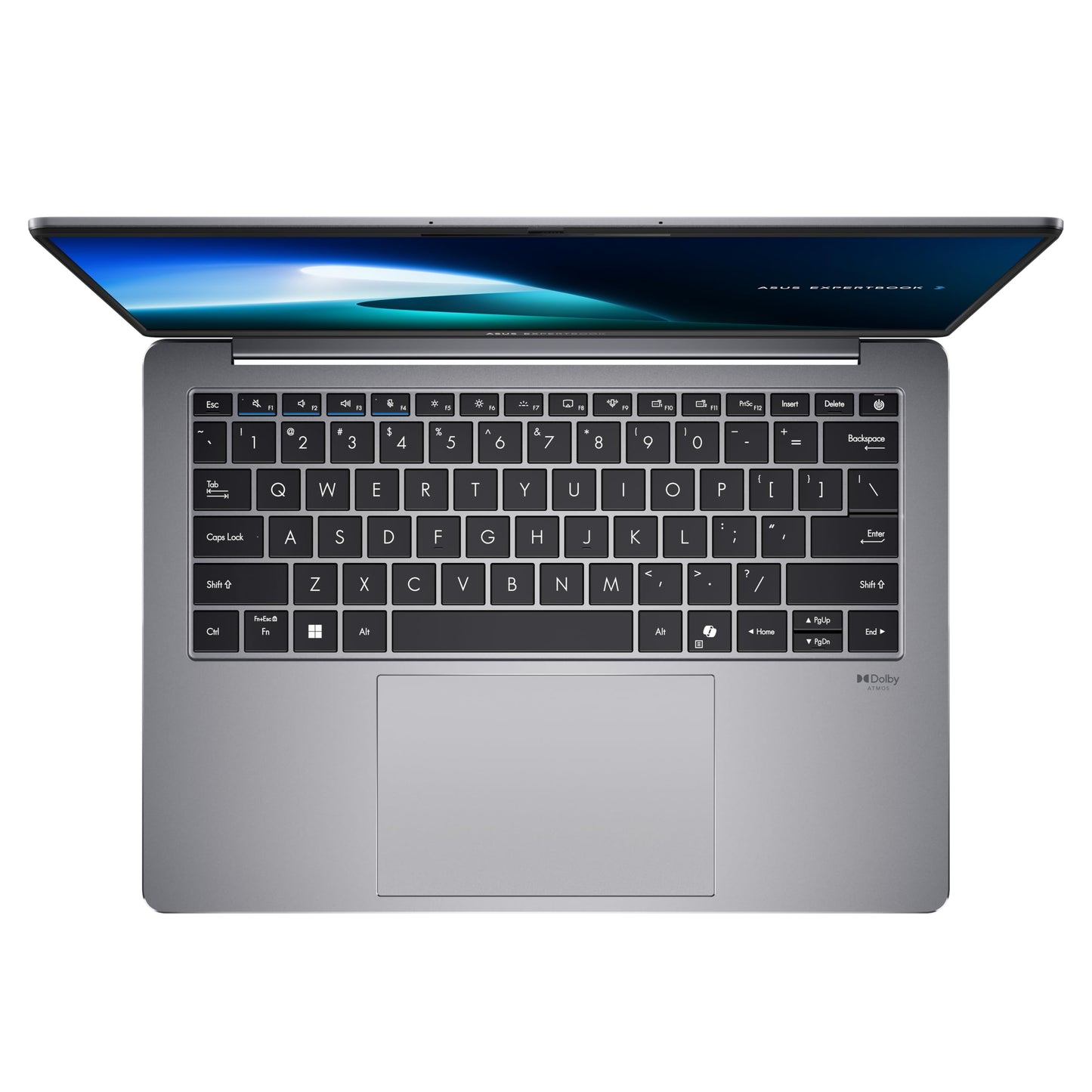 ASUS ExpertBook P5 AI Laptop I 14" WQXGA Touch-Display | Intel® Core™ Ultra 5 226V I 16 GB RAM I 512 GB SSD I Intel® Arc™ 130V I I Windows 11 Home I QWERTZ Tastatur I Misty Grey