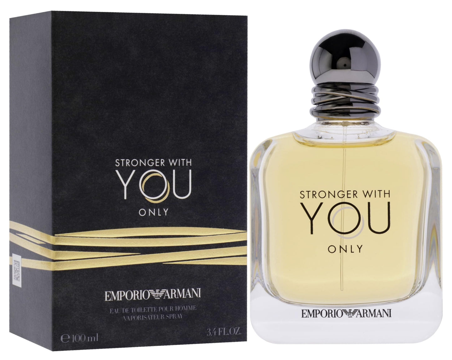 Giorgio Armani Emporio Stronger With You Only Eau de Toilette für Herren, 100 ml