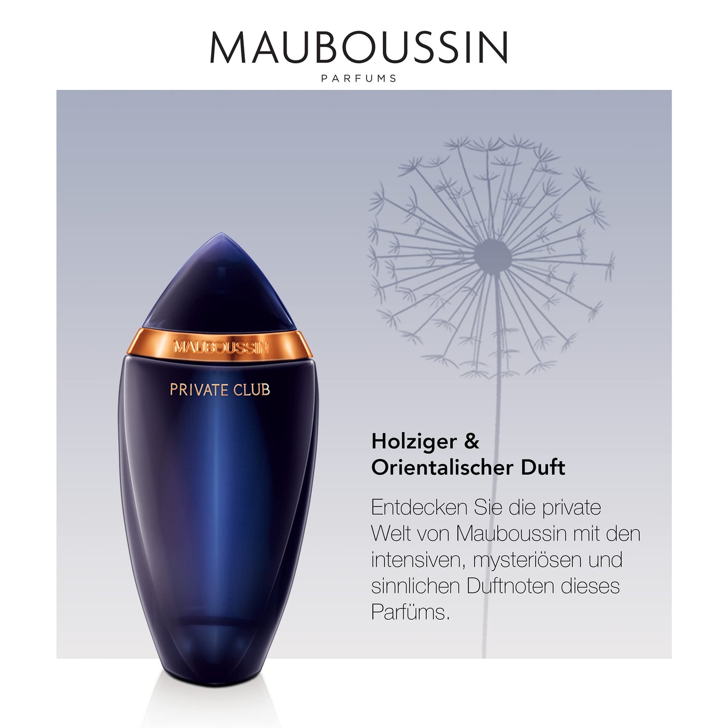 Mauboussin - Private Club - Eau de Parfum Männer - Holziger & Orientalischer Duft - 100ml