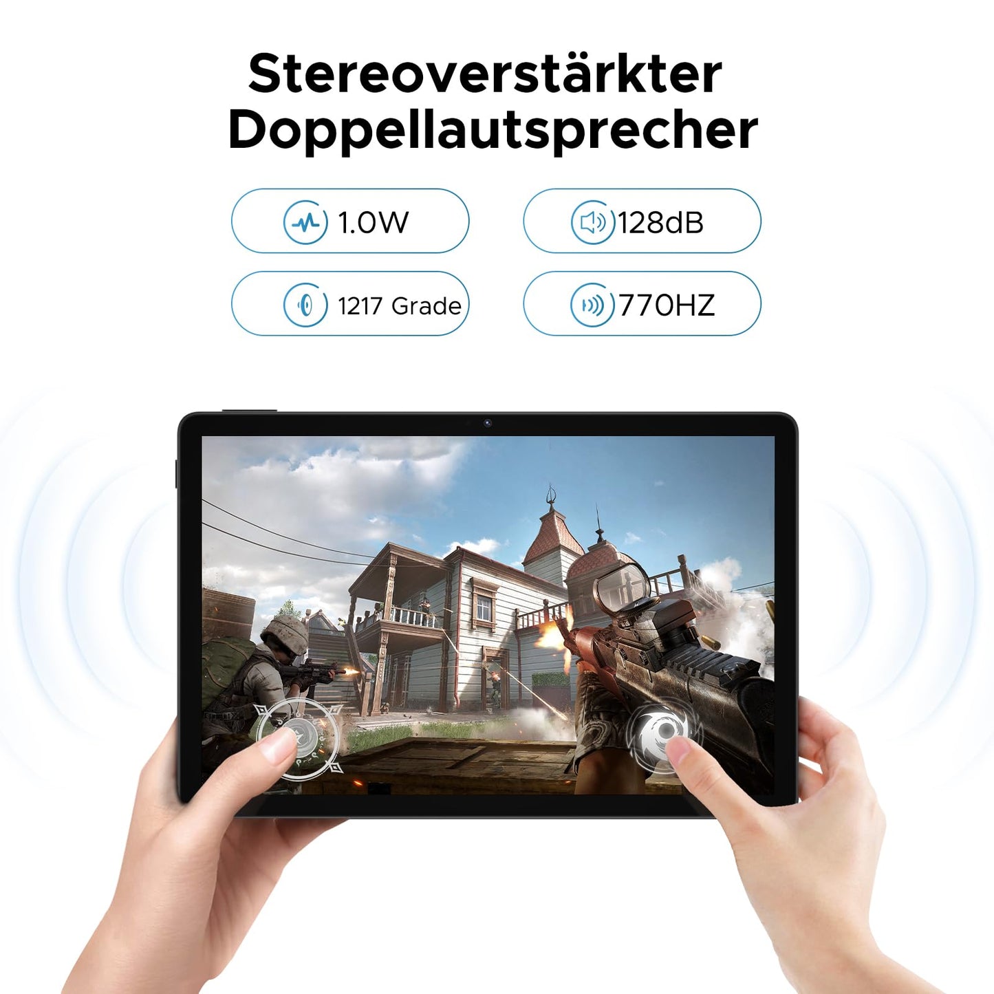 DOOGEE U11 Android 15 Tablet - 2025 Neueste 11 Zoll Octa-Core Tablets, 16GB + 128GB/2TB Erweiterbar Tablet PC, 8580mAh Akku, 2,4G + 5G Wi-Fi, 13MP + 5MP, Bluetooth5.0, 1280 * 800 HD IPS Android Tablet