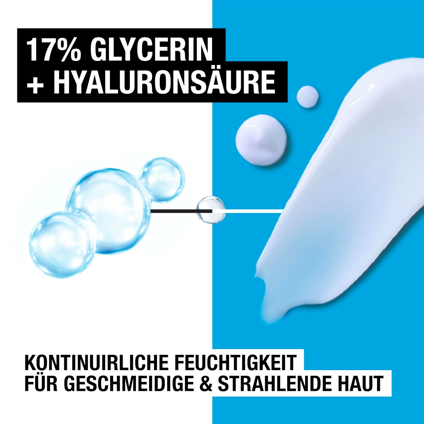 Neutrogena Hydro Boost ultra-leichte Formel Bodylotion Gel (250 ml) für geschmeidige Haut, erfrischende Körperlotion mit 17% Glycerin + Hyaluronsäure für alle Hauttypen