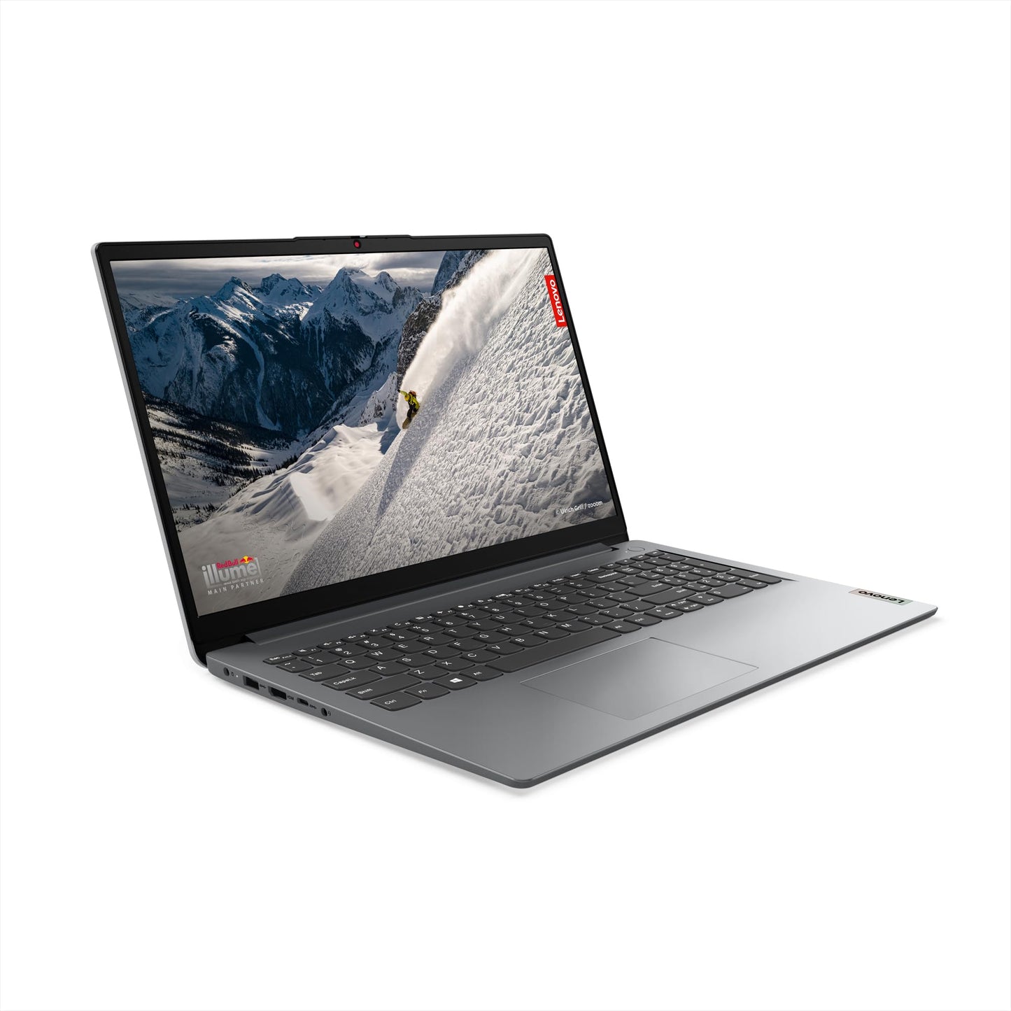 Lenovo IdeaPad 1 Laptop | 15,6" Full HD Display | AMD Ryzen 3 7320U | 8GB RAM | 512GB SSD | AMD Radeon Grafik | Windows 11 Home | grau | QWERTZ | 3 Monate Premium Care