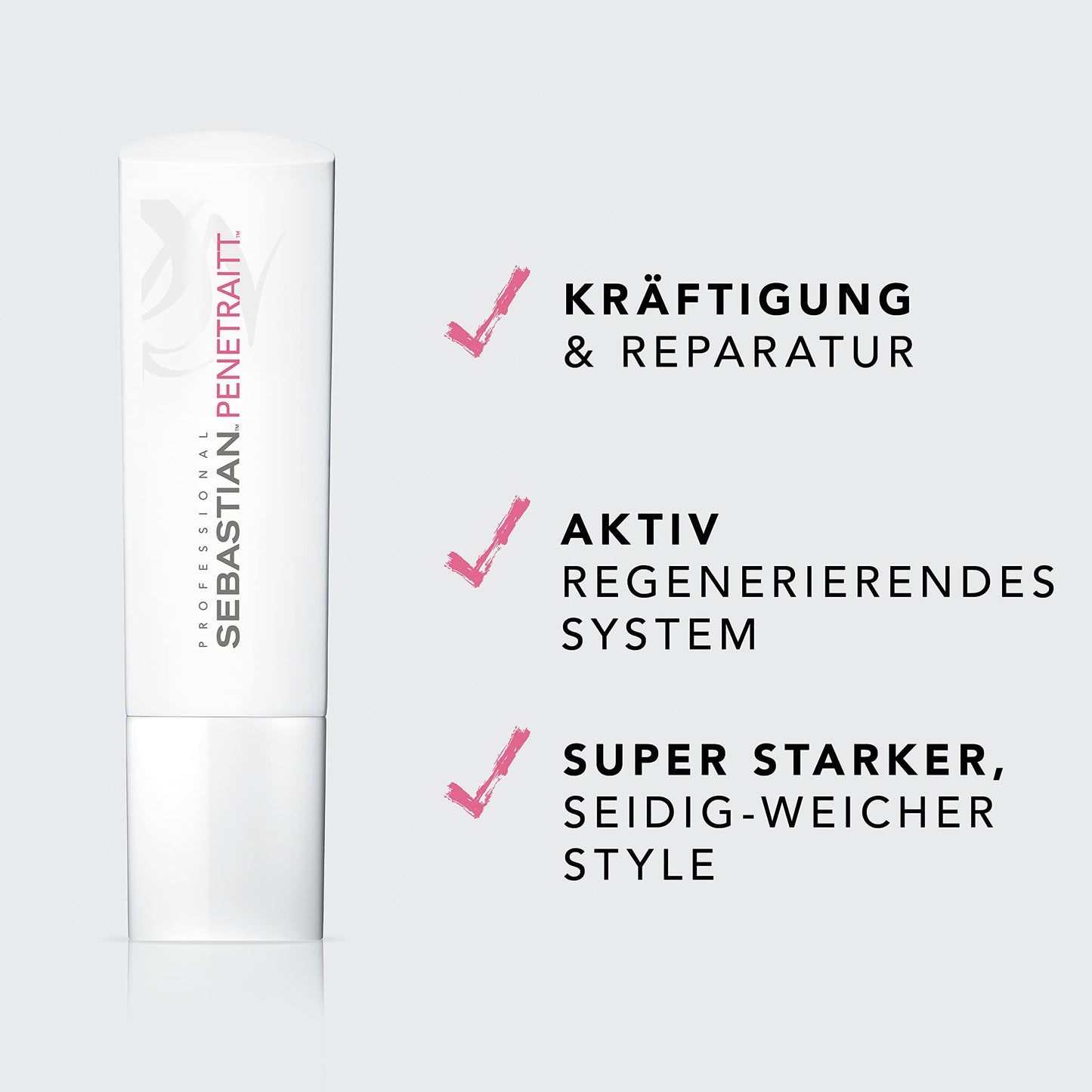 SEBASTIAN PROFESSIONAL PENETRAITT – reparierender Conditioner für geschädigte Haare (250 ml) – intensiv nährende Haarpflege für strapaziertes und chemisch behandeltes Haar – kräftigt und regeneriert