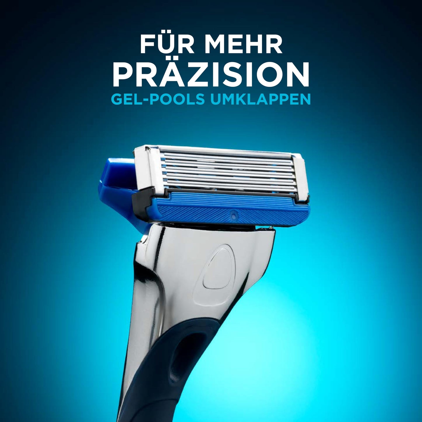 Wilkinson Sword - Hydro 5 Rasierer für Männer, Rasiergriff + 13 Rasierklingen, Feuchtigkeitsspendende Gel-Pools und umklappbarer Trimmer