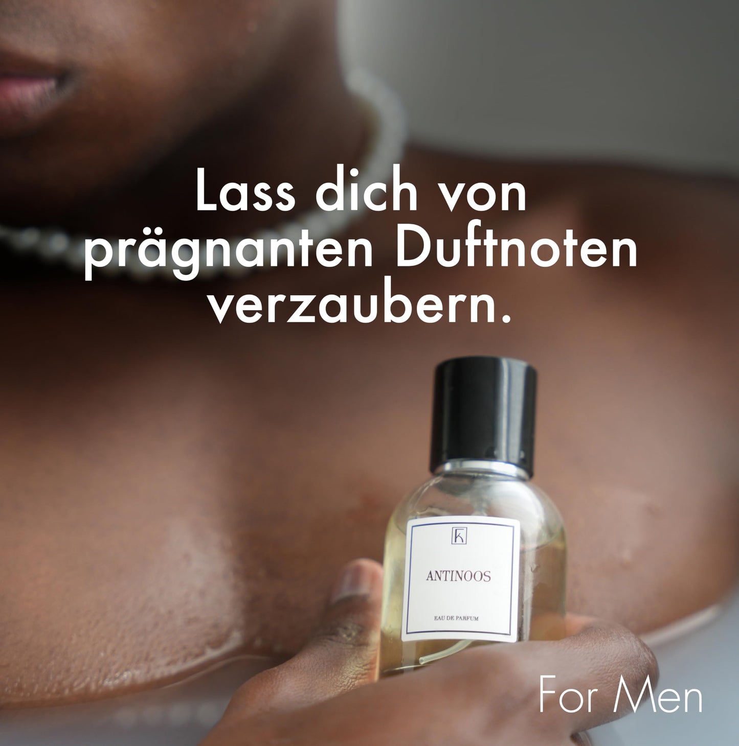 KAZAAR - ANTINOOS - 30ml - Eau de Parfum für Herren - Holzige Duftnoten von Himbeere, Oud & Weihrauch - mit 20% Duftöl-Anteil über 8h lang anhaltender Duft - aus Schweizer Manufaktur