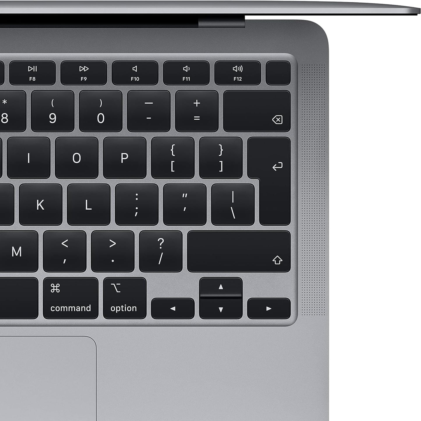 2020 Apple MacBook Air mit Apple M1 Chip (13-zoll, 8GB RAM, 256GB SSD) (QWERTY Englisch) Space Grau (Generalüberholt)