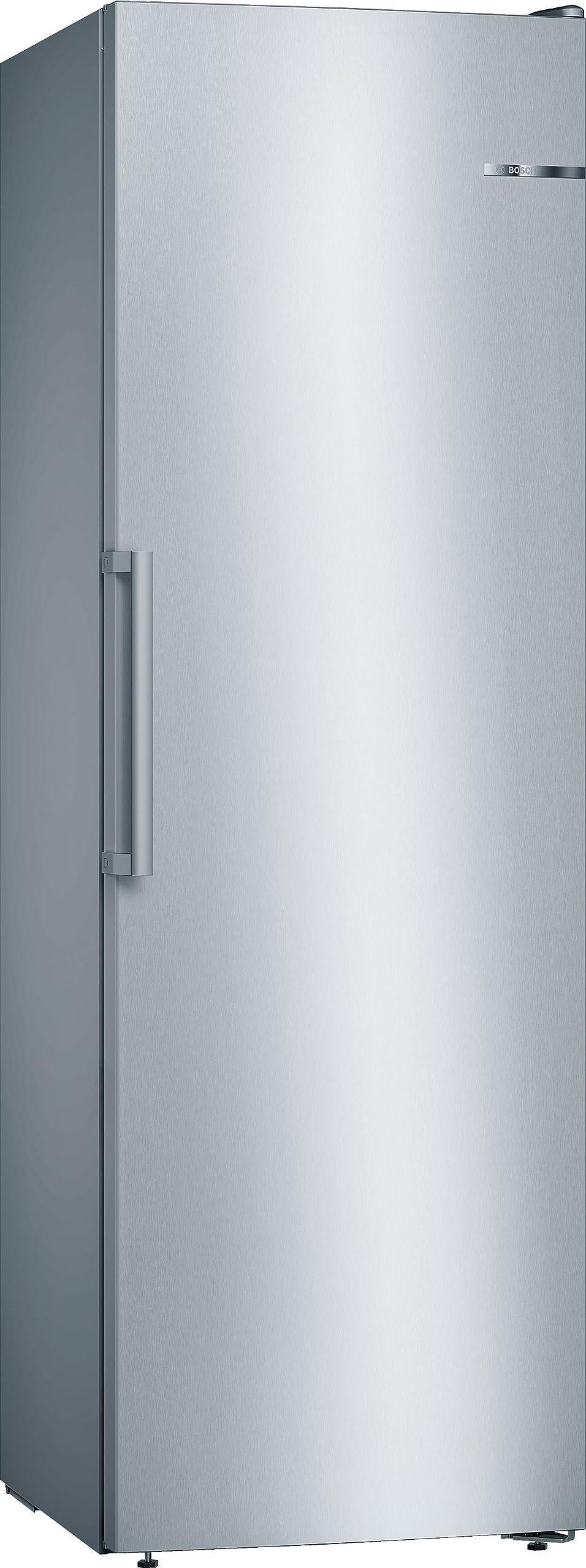 Bosch Hausgeräte GSN36VLEP Serie 4 Freistehender Gefrierschrank / E / 186 cm / 234 kWh/Jahr / Inox-look / 242 L / NoFrost / BigBox