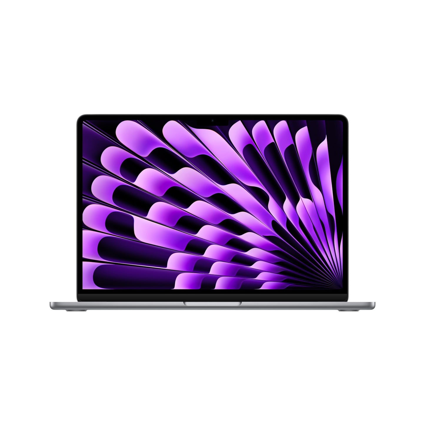 Apple 2024 13" MacBook Air Laptop mit M3 Chip: 13,6" Liquid Retina Display, 16 GB gemeinsamer Arbeitsspeicher, 512 GB SSD Speicher, beleuchtete Tastatur, 1080p FaceTime HD Kamera, Space Grau