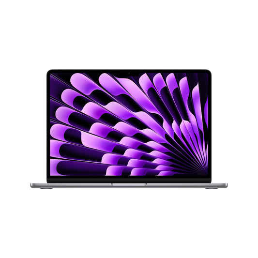 Apple 2024 13" MacBook Air Laptop mit M3 Chip: 13,6" Liquid Retina Display, 16 GB gemeinsamer Arbeitsspeicher, 512 GB SSD Speicher, beleuchtete Tastatur, 1080p FaceTime HD Kamera, Space Grau