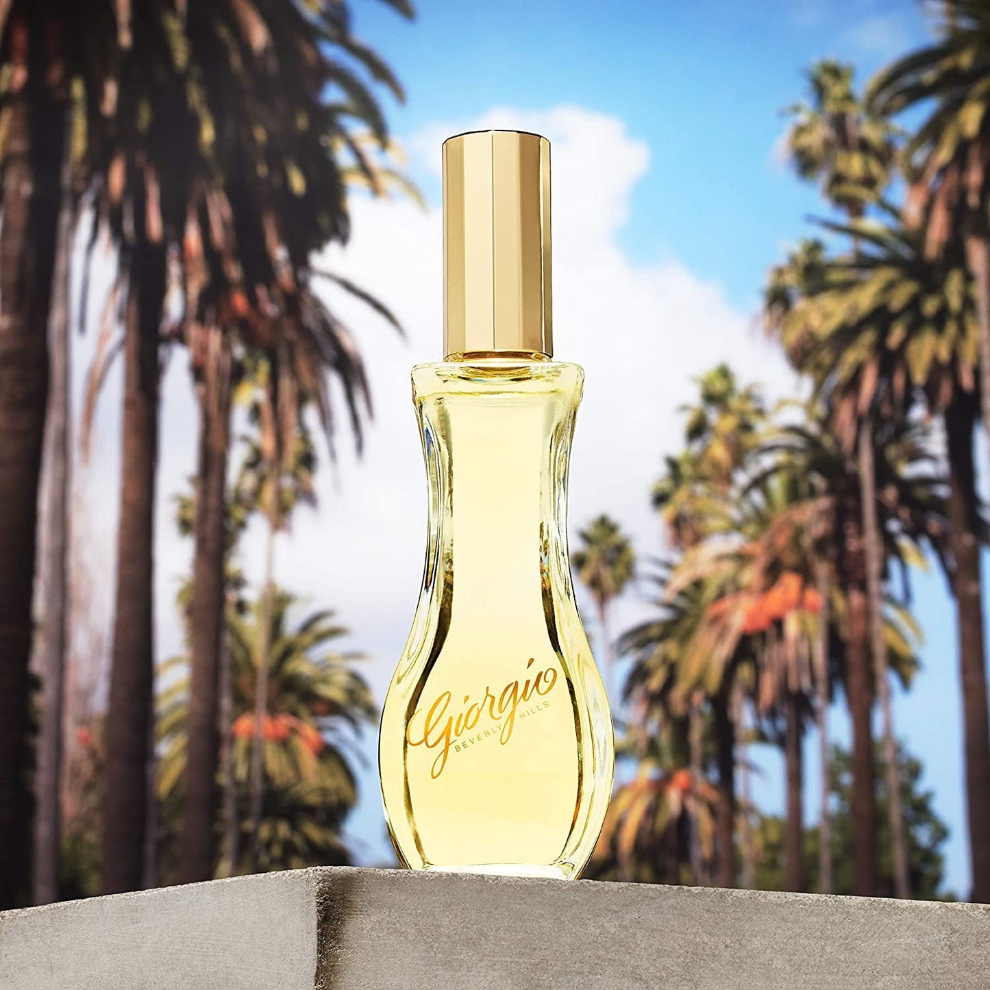 Giorgio Beverly Hills - Giorgio Yellow Eau de Toilette, feminines und elegantes Parfüm Spray, mit blumigen, frischen und leicht orientalischen Noten, holziges Aroma, Parfüm für Damen - 90 ml