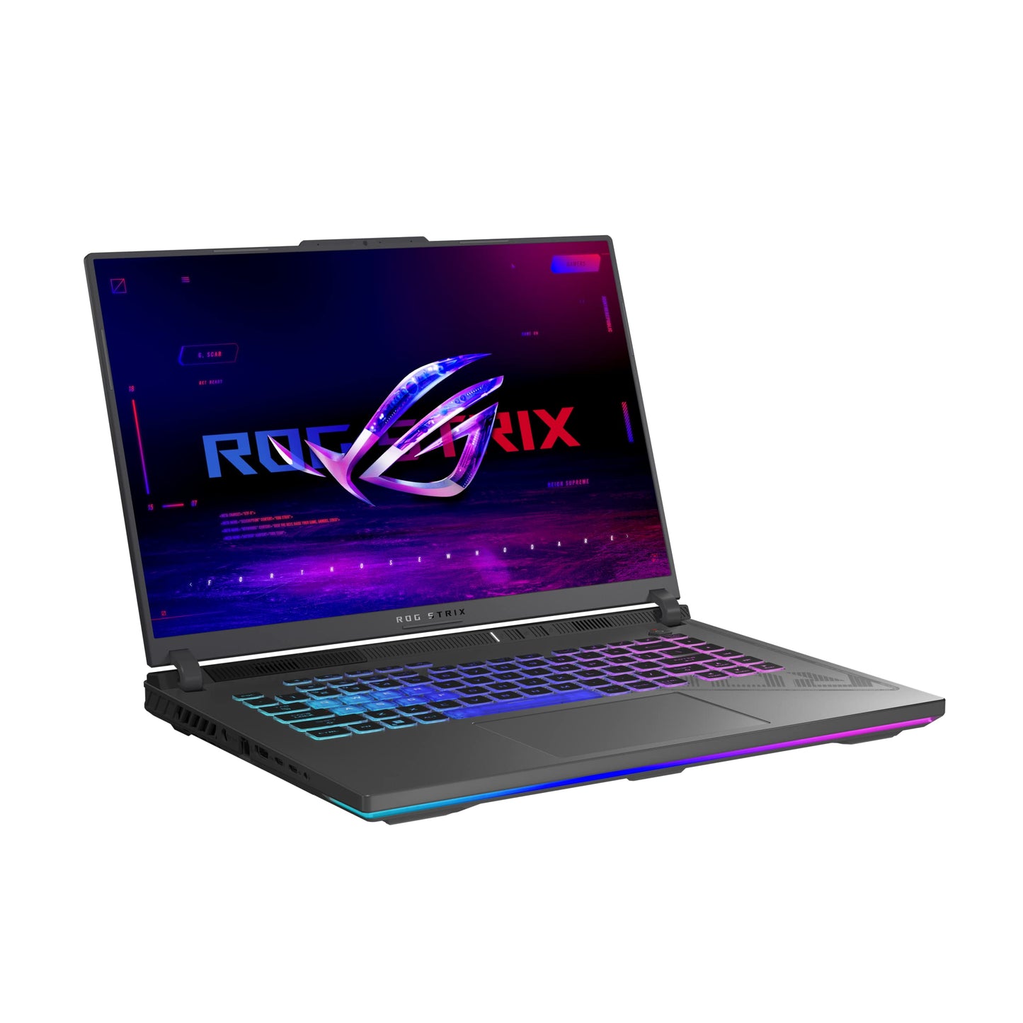 ASUS ROG Strix G16 Laptop | 16" Full-HD 165Hz/7ms 16:10 IPS Display | Intel Core i9-13980HX | 16 GB RAM | 1 TB SSD | NVIDIA RTX 4070 | Windows 11 | QWERTZ Tastatur mit 4-Zonen RGB | Eclipse Gray