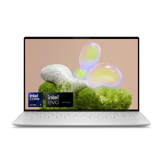 Dell XPS 13 (9350) Laptop 13.4" FHD+ 120Hz, Intel Core Ultra 7 Series 2 Intel - Evo Edition, Intel Arc, 32GB RAM, 1TB SSD, Windows 11 Home Copilot, Deutsch QWERTZ Backlit Keyboard, Platin