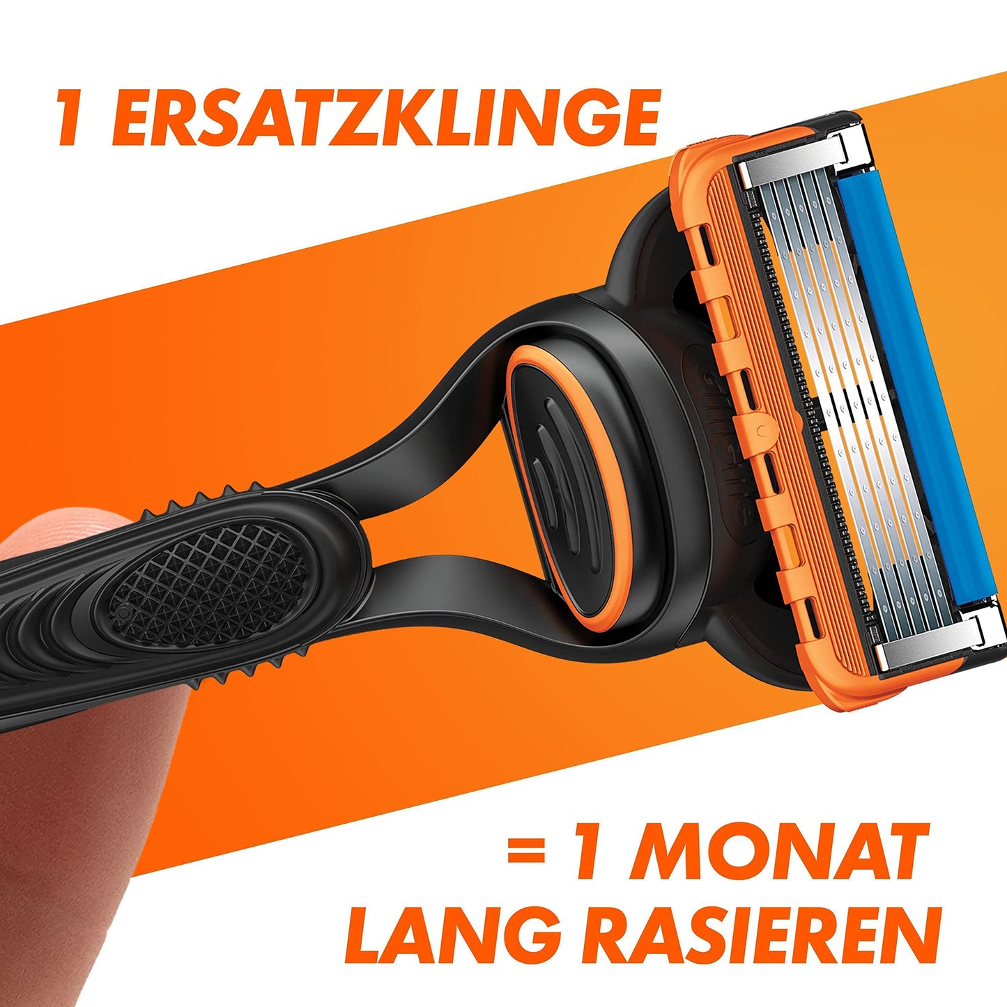 Gillette Fusion5 Rasierer für Männer, ein Nassrasierer Herren + 11 Ersatzklingen, mit Gleitstreifen für eine gründliche Rasur, Geschenk für Männer