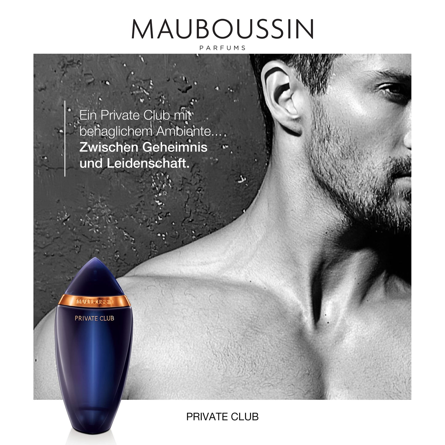 Mauboussin - Private Club - Eau de Parfum Männer - Holziger & Orientalischer Duft - 100ml