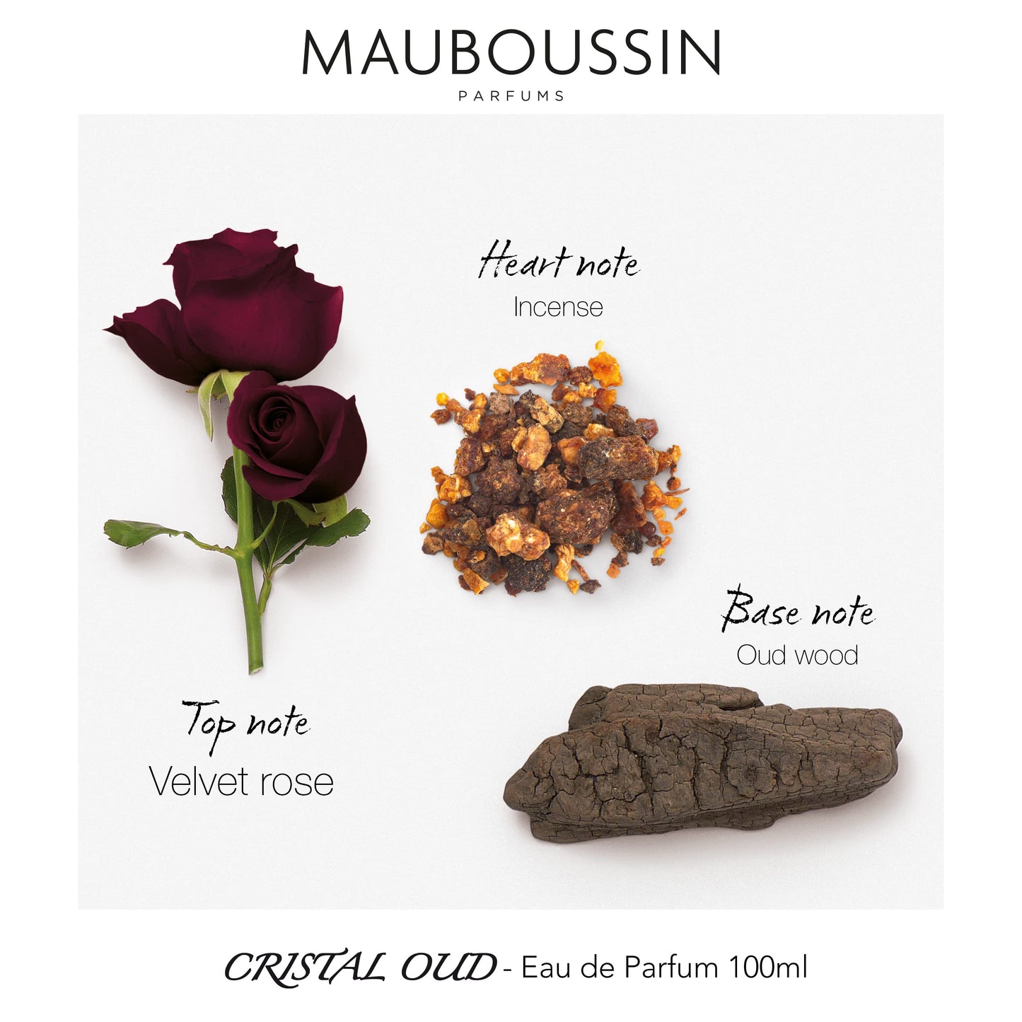 Mauboussin - Pour Lui Cristal Oud - 100ml - Eau De Parfum Männer - Orientalischer Duft