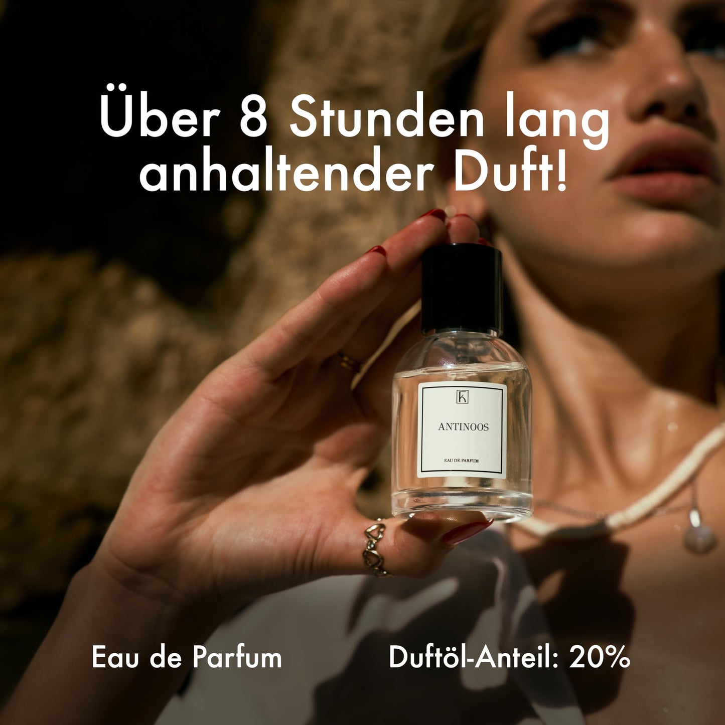 KAZAAR - ANTINOOS - 30ml - Eau de Parfum für Herren - Holzige Duftnoten von Himbeere, Oud & Weihrauch - mit 20% Duftöl-Anteil über 8h lang anhaltender Duft - aus Schweizer Manufaktur