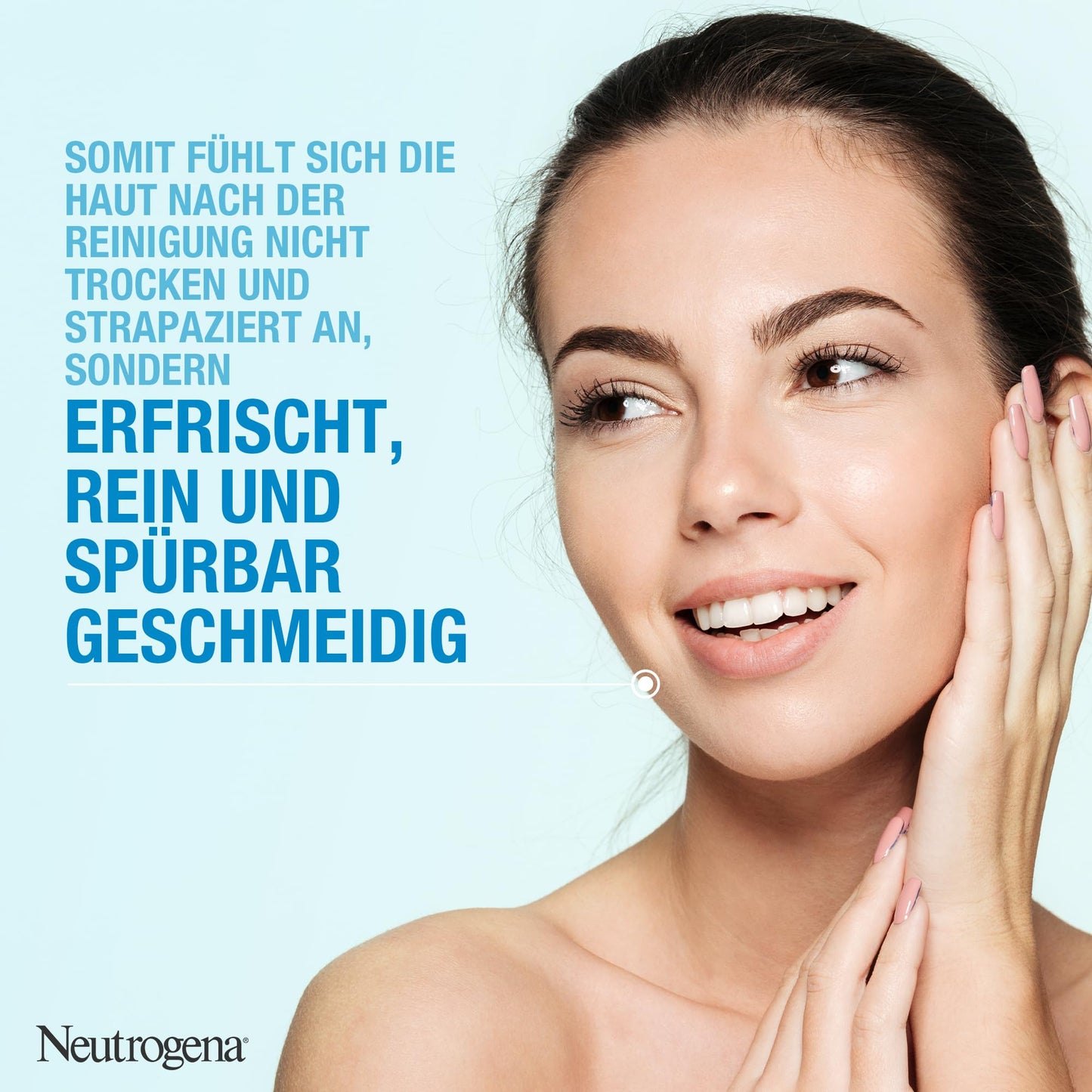 Neutrogena Hydro Boost Abschminktücher, Aqua Reinigungstücher mit Hyaluron, Make-Up Entferner, 6 x 25 Stück