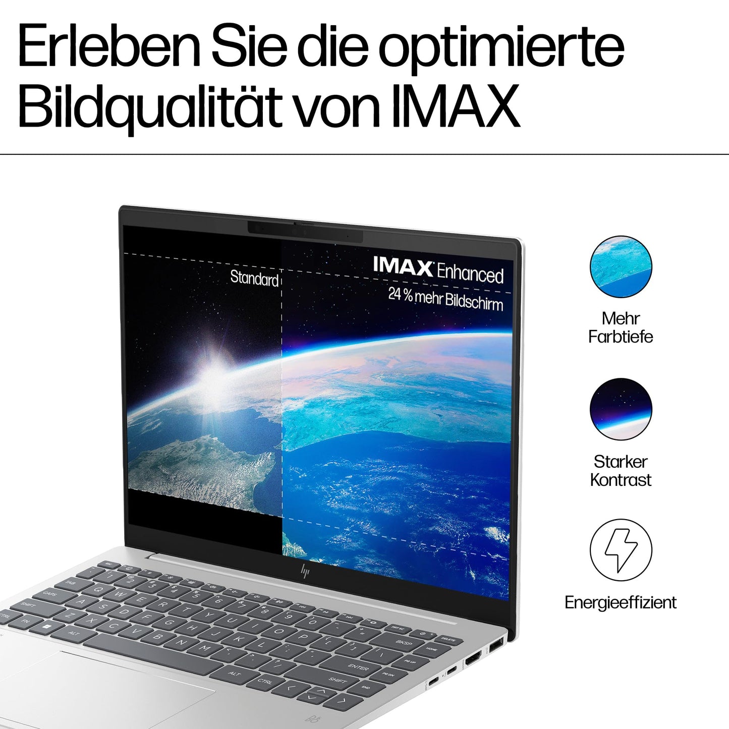 HP Pavilion Plus Laptop | 14" 2,8K OLED Display | 120 Hz | AMD Ryzen™ 7 7840U | 16 GB DDR5 RAM | 1 TB SSD | AMD Radeon™ 780M | Windows 11 | QWERTZ | Silber inkl. 25 GB Dropbox-Speicher für 12 Monate