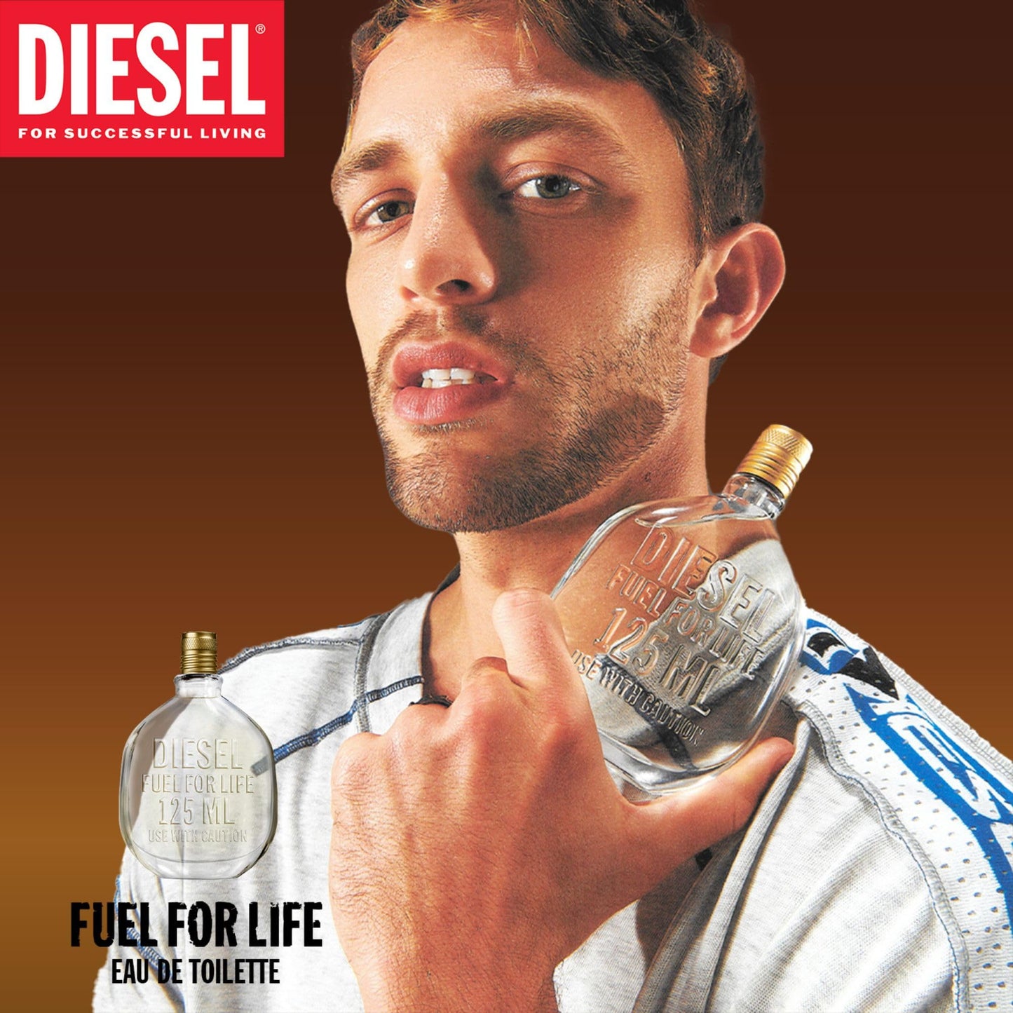 Diesel Fuel For Life Parfüm Herren| Eau de Toilette| Männer Parfum| Parfume Men| Herrenparfum| Diesel Parfum Männer| Natural Spray| Frischer und holziger Duft