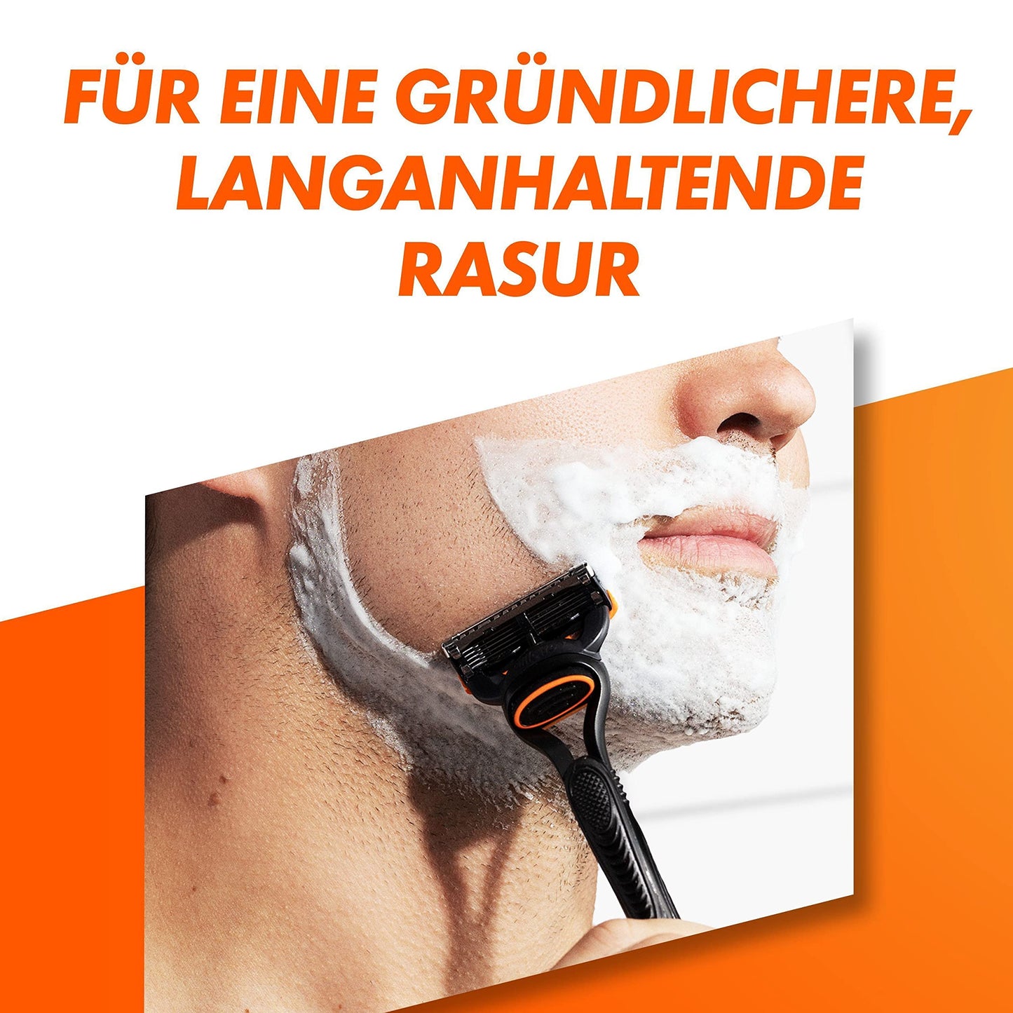 Gillette Fusion5 Rasierer für Männer, ein Nassrasierer Herren + 11 Ersatzklingen, mit Gleitstreifen für eine gründliche Rasur, Geschenk für Männer