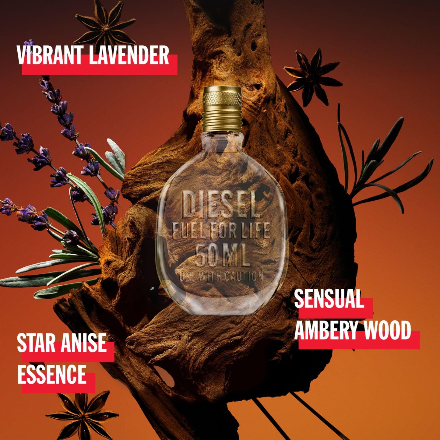 Diesel Fuel For Life Parfüm Herren| Eau de Toilette| Männer Parfum| Parfume Men| Herrenparfum| Diesel Parfum Männer| Natural Spray| Frischer und holziger Duft