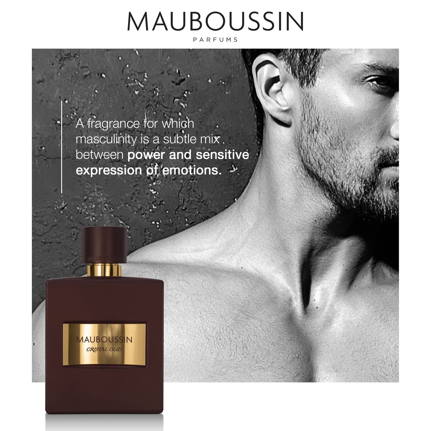 Mauboussin - Pour Lui Cristal Oud - 100ml - Eau De Parfum Männer - Orientalischer Duft