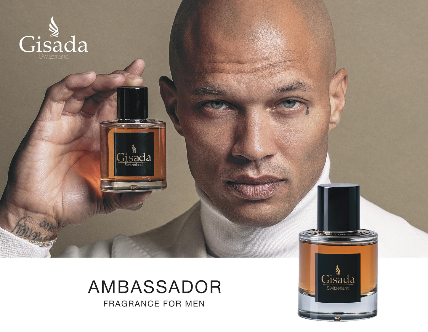 Gisada - Ambassador Men | Eau De Parfum | 100ml | männer parfüm | Frisch, Kraftvoll Und Langanhaltender Duft | Herren Parfüm | Zitrus, Blumige, Warme Und Holzige Noten | Parfüm Herren | Herrenduft