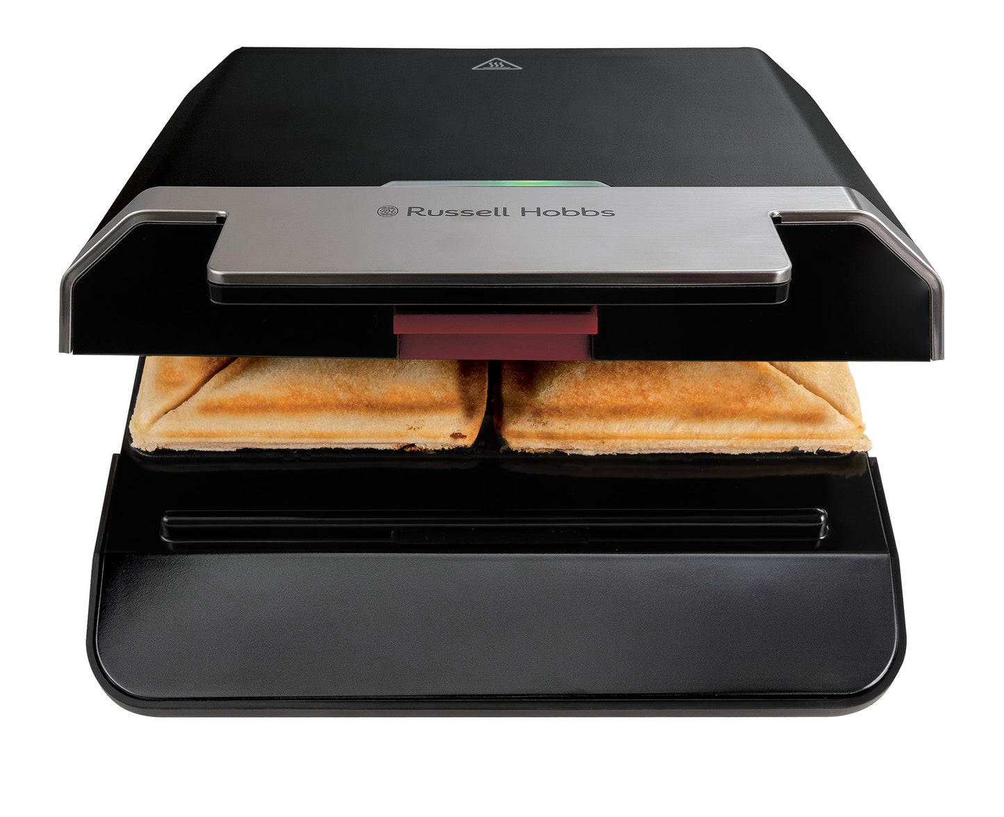 Russell Hobbs Sandwichmaker [langlebige antihaftbeschichtete Platten] Sandwichtoaster Easy Clean (schnelles Aufheizen, BPA frei, einfache Reinigung, platzsparende Aufbewahrung) 26800-56