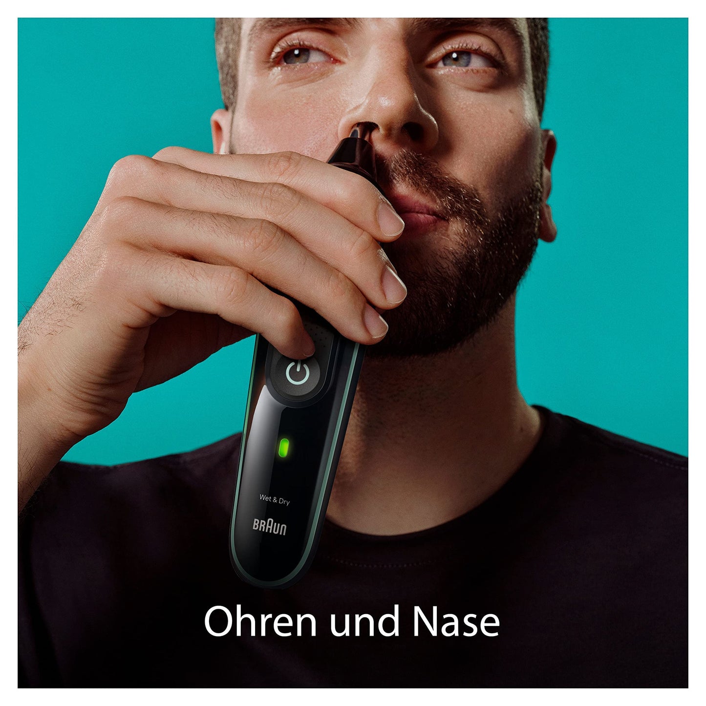 Braun All-In-One Bartpflege Bodygroomer Set, 8-in-1 Barttrimmer / Bartschneider, Trimmer/Haarschneider Herren, Haarschneidemaschine, wasserdicht, 80 Min. kabellose Laufzeit, MGK3441